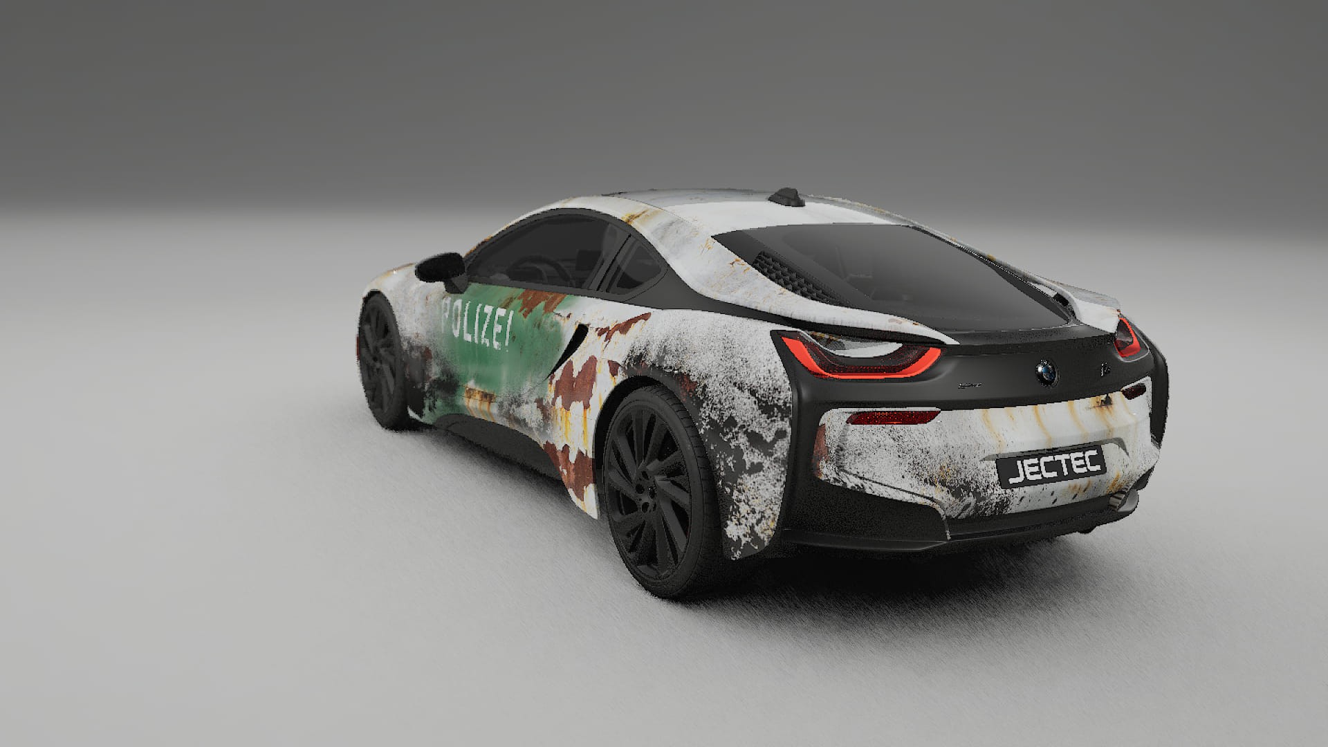 BMW I8 I12 COBRA 11 – Designad Wrap PPF-sats i utskrivbar polyuretanfilm