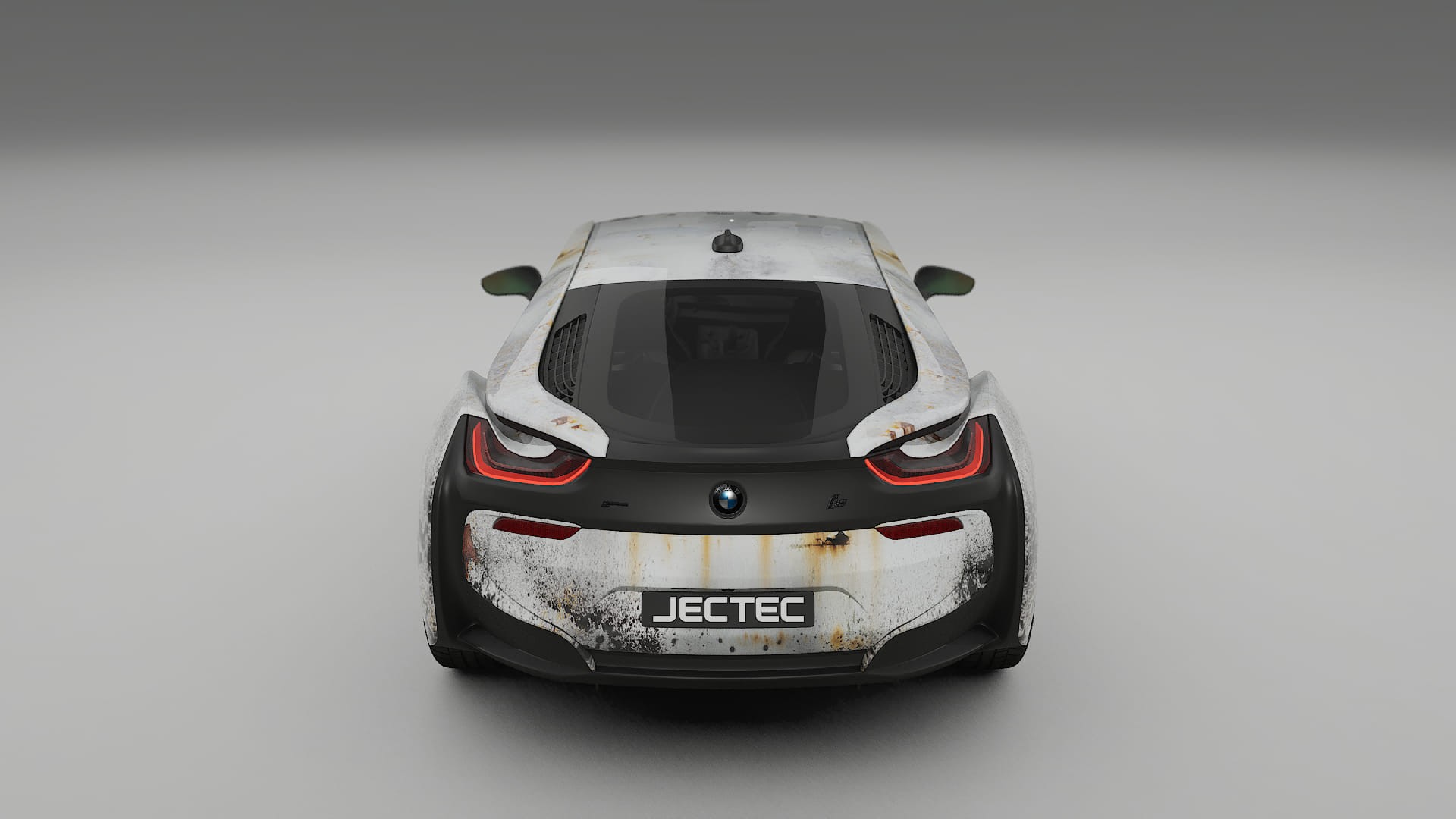 BMW I8 I12 COBRA 11 – Designad Wrap PPF-sats i utskrivbar polyuretanfilm