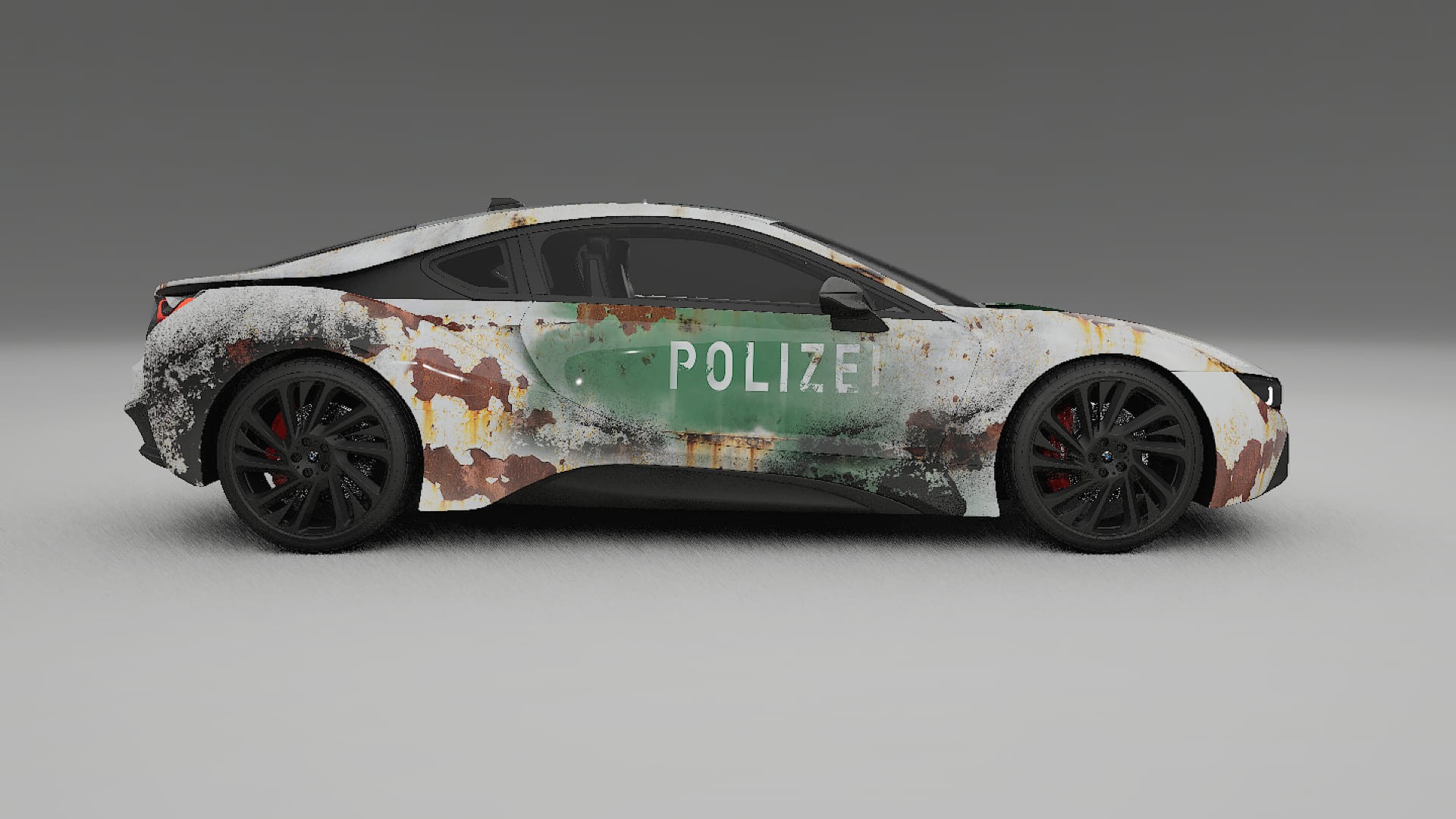 BMW I8 I12 COBRA 11 – Designad Wrap PPF-sats i utskrivbar polyuretanfilm