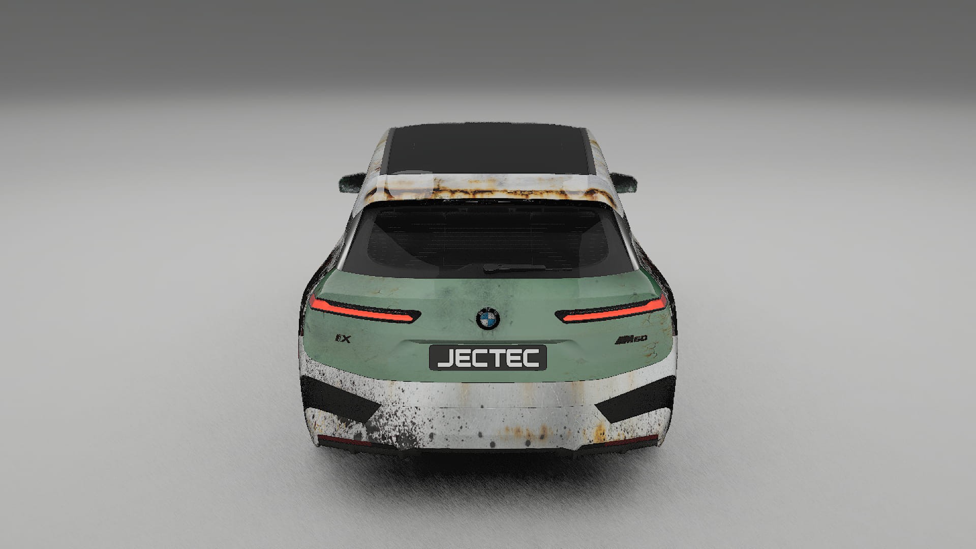 BMW iX M60 COBRA 11 – Designad Wrap PPF-sats i utskrivbar polyuretanfilm