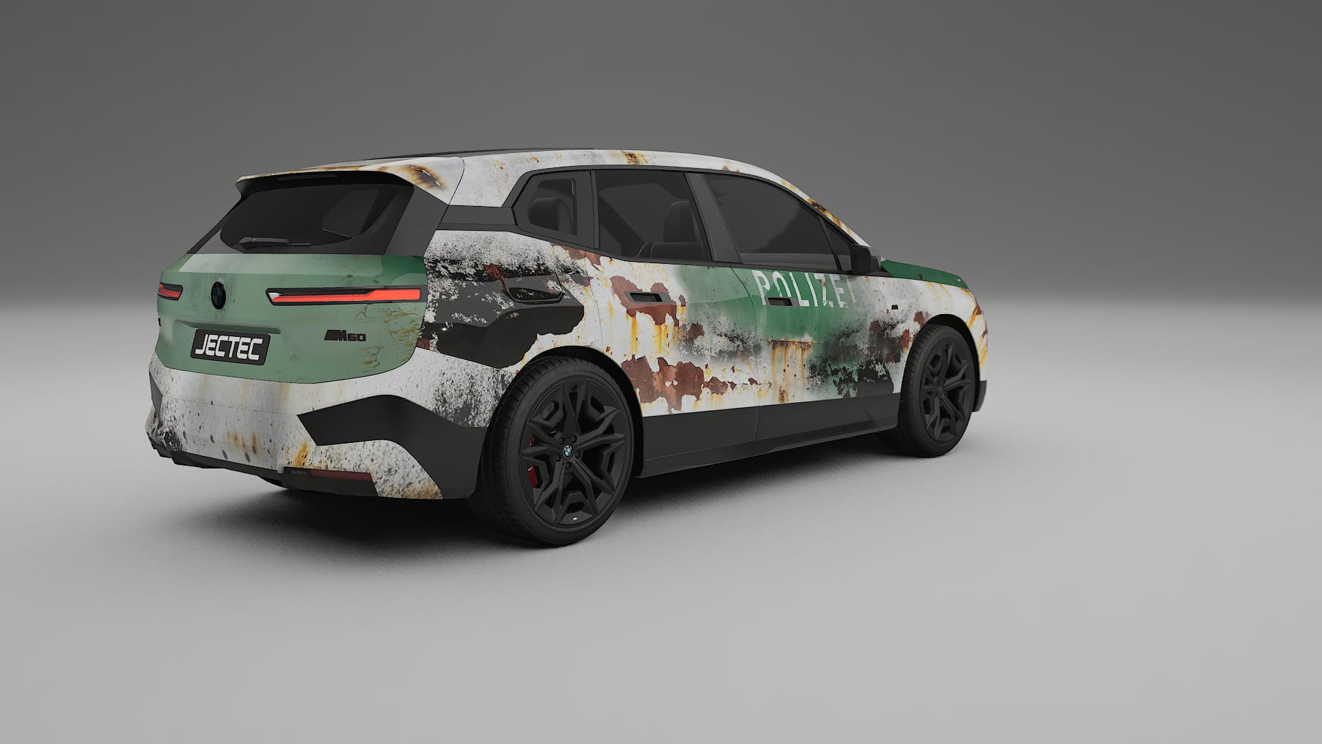 BMW iX M60 COBRA 11 – Designad Wrap PPF-sats i utskrivbar polyuretanfilm