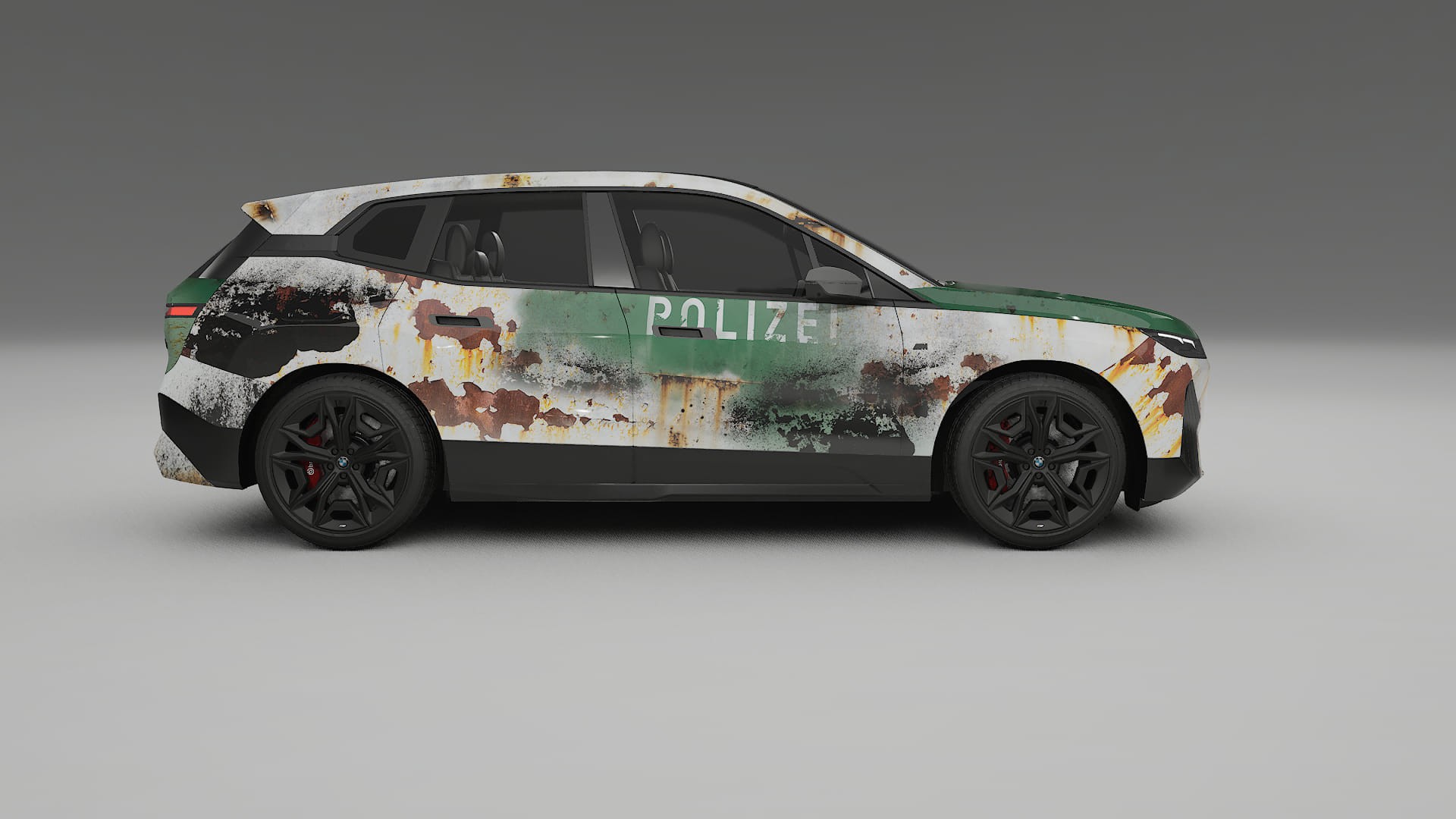 BMW iX M60 COBRA 11 – Designad Wrap PPF-sats i utskrivbar polyuretanfilm