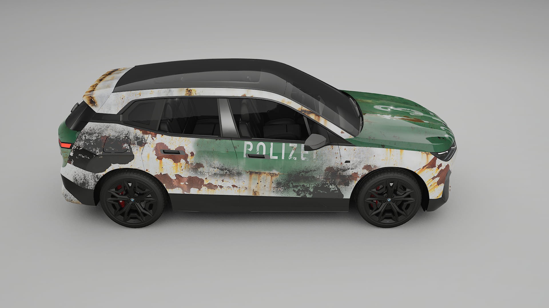 BMW iX M60 COBRA 11 – Designad Wrap PPF-sats i utskrivbar polyuretanfilm