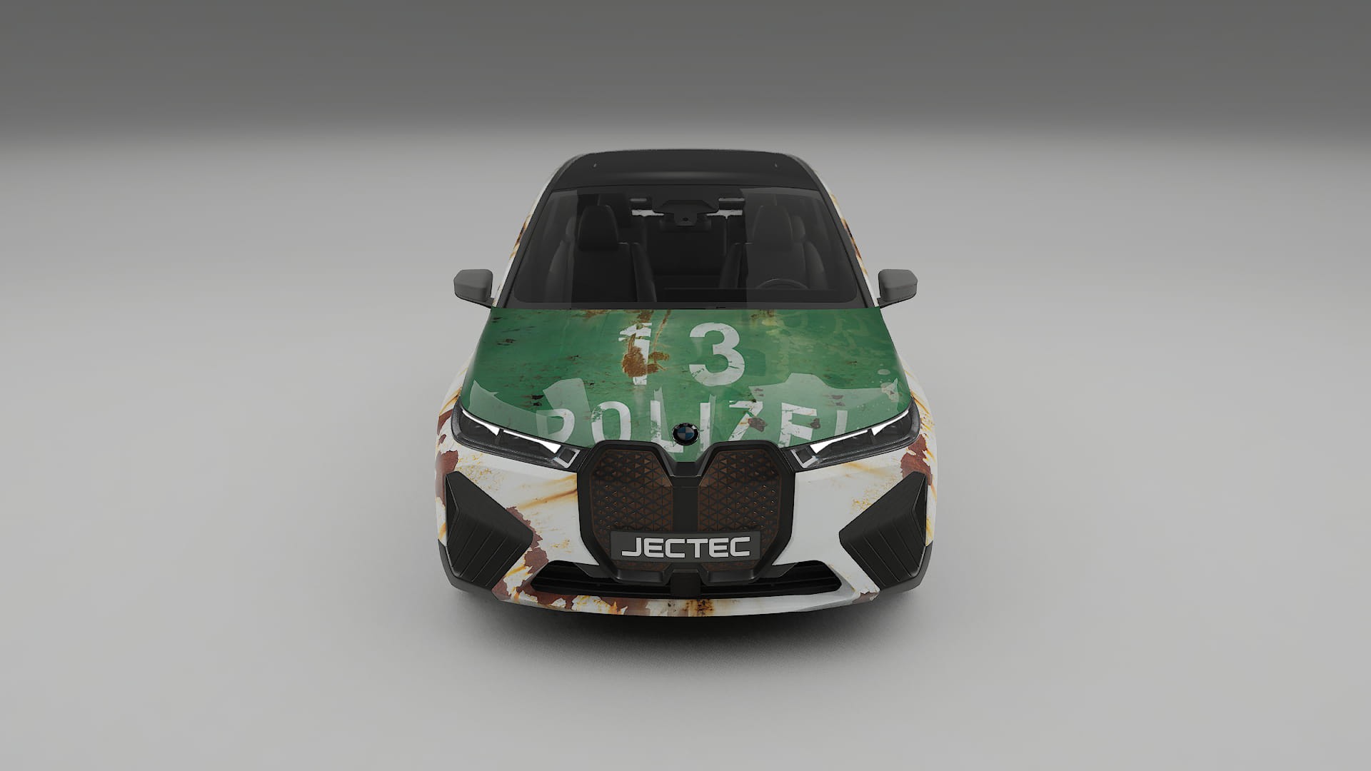 BMW iX M60 COBRA 11 – Designad Wrap PPF-sats i utskrivbar polyuretanfilm