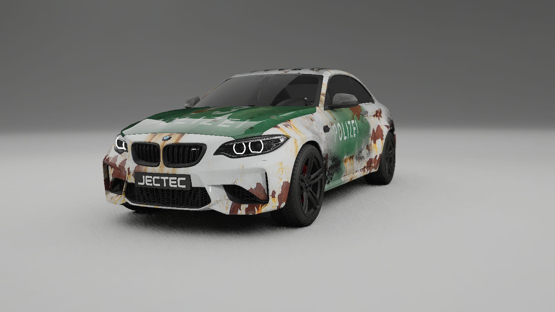 BMW M2 F87 facelift LCI COBRA 11 – Designad Wrap PPF-sats i utskrivbar polyuretanfilm