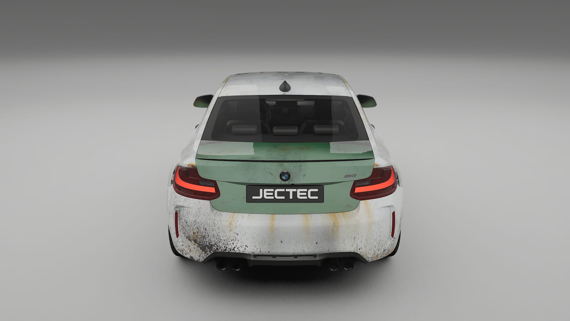 BMW M2 F87 facelift LCI COBRA 11 – Designad Wrap PPF-sats i utskrivbar polyuretanfilm