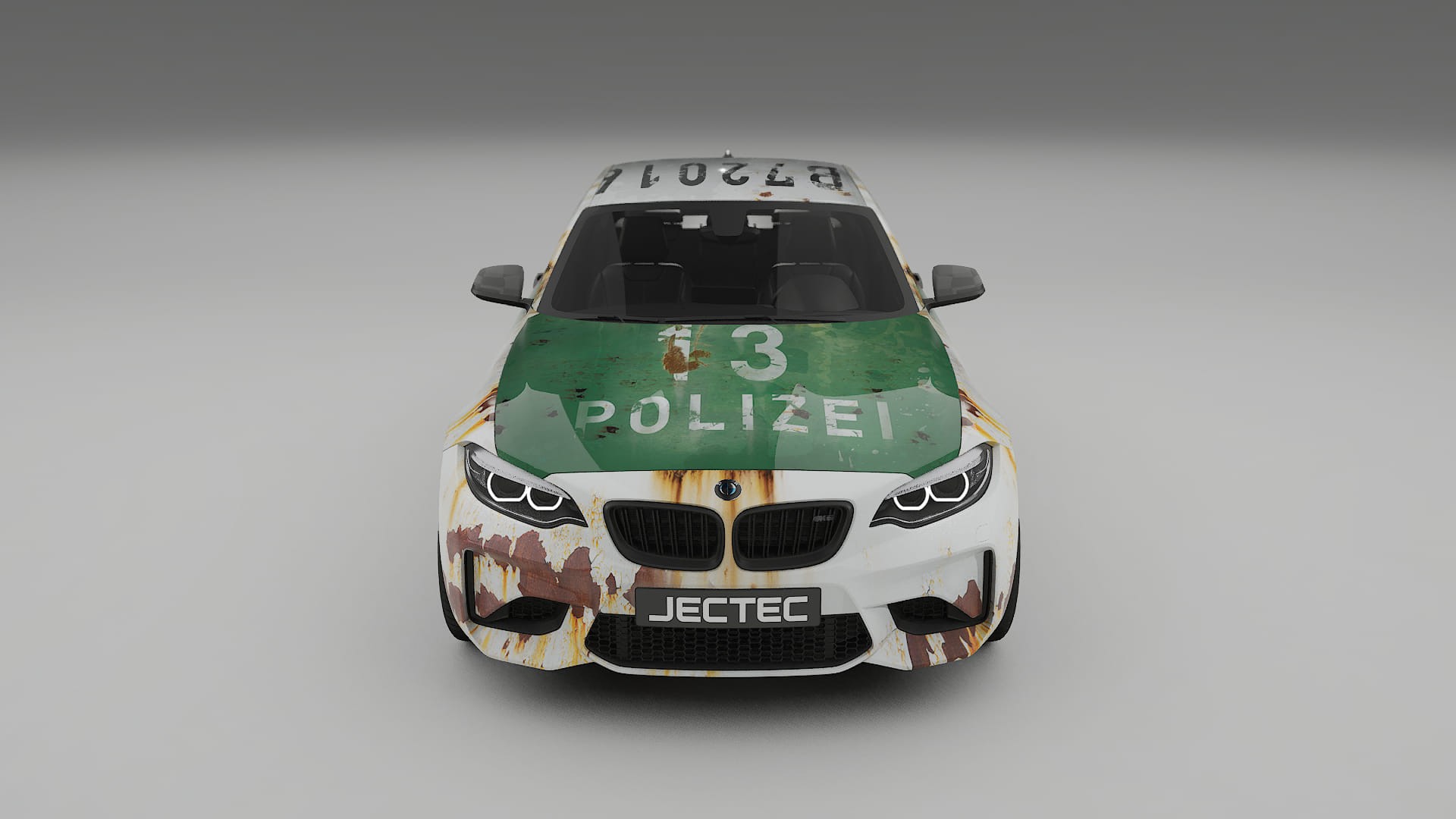 BMW M2 F87 facelift LCI COBRA 11 – Designad Wrap PPF-sats i utskrivbar polyuretanfilm