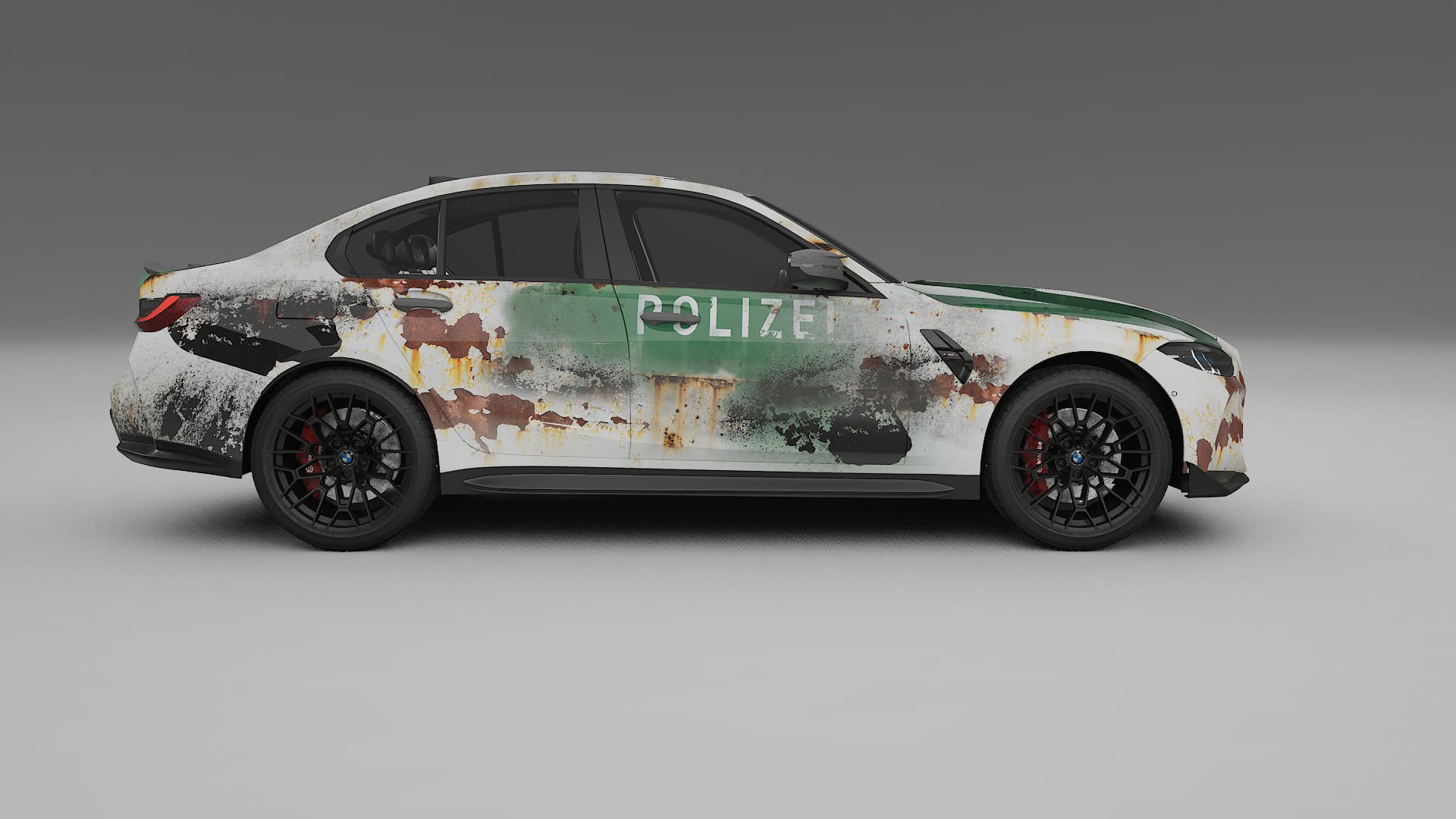 BMW M3 G80 Competition CS COBRA 11 – Designad Wrap PPF-sats i utskrivbar polyuretanfilm