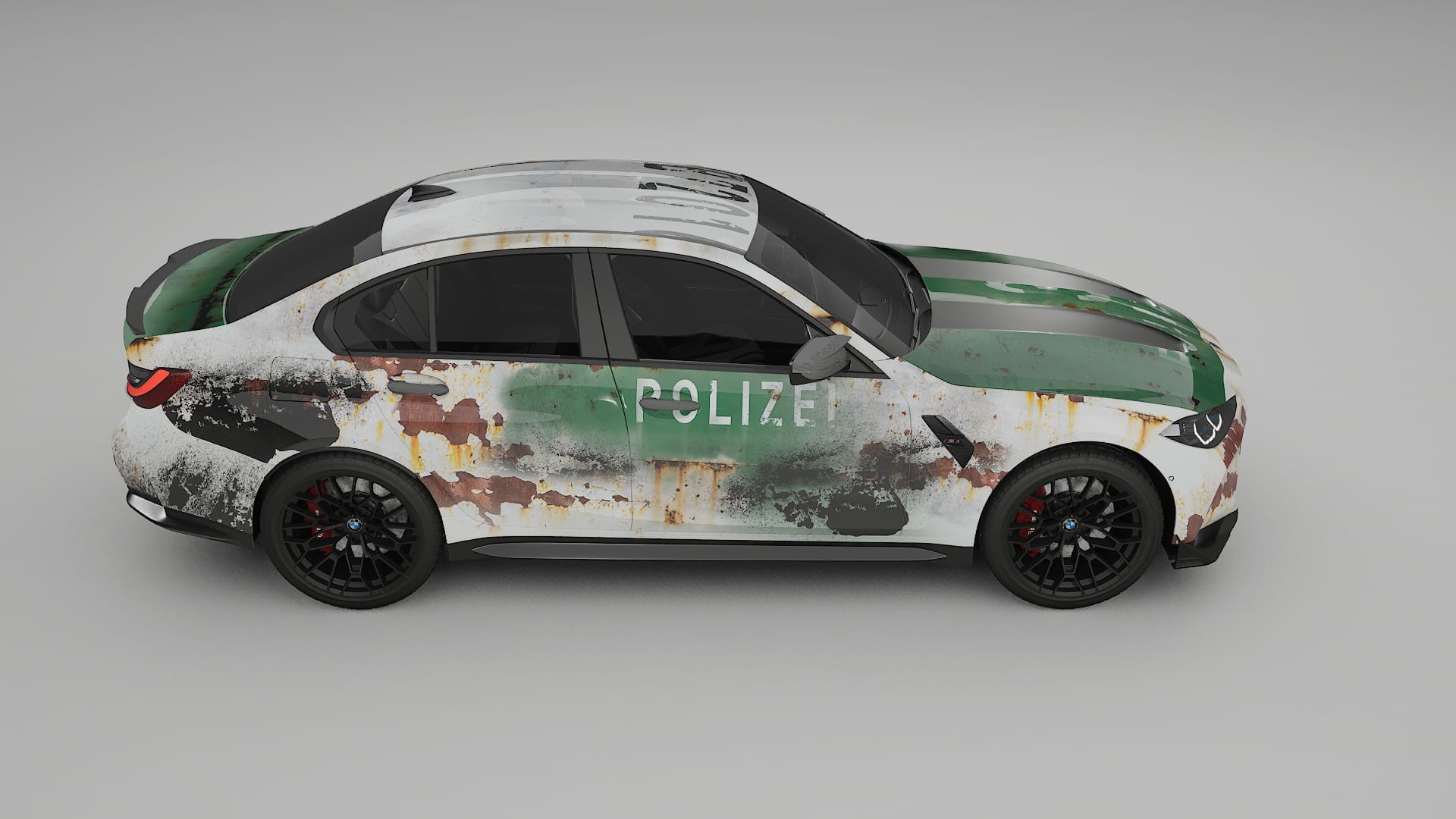 BMW M3 G80 Competition CS COBRA 11 – Designad Wrap PPF-sats i utskrivbar polyuretanfilm