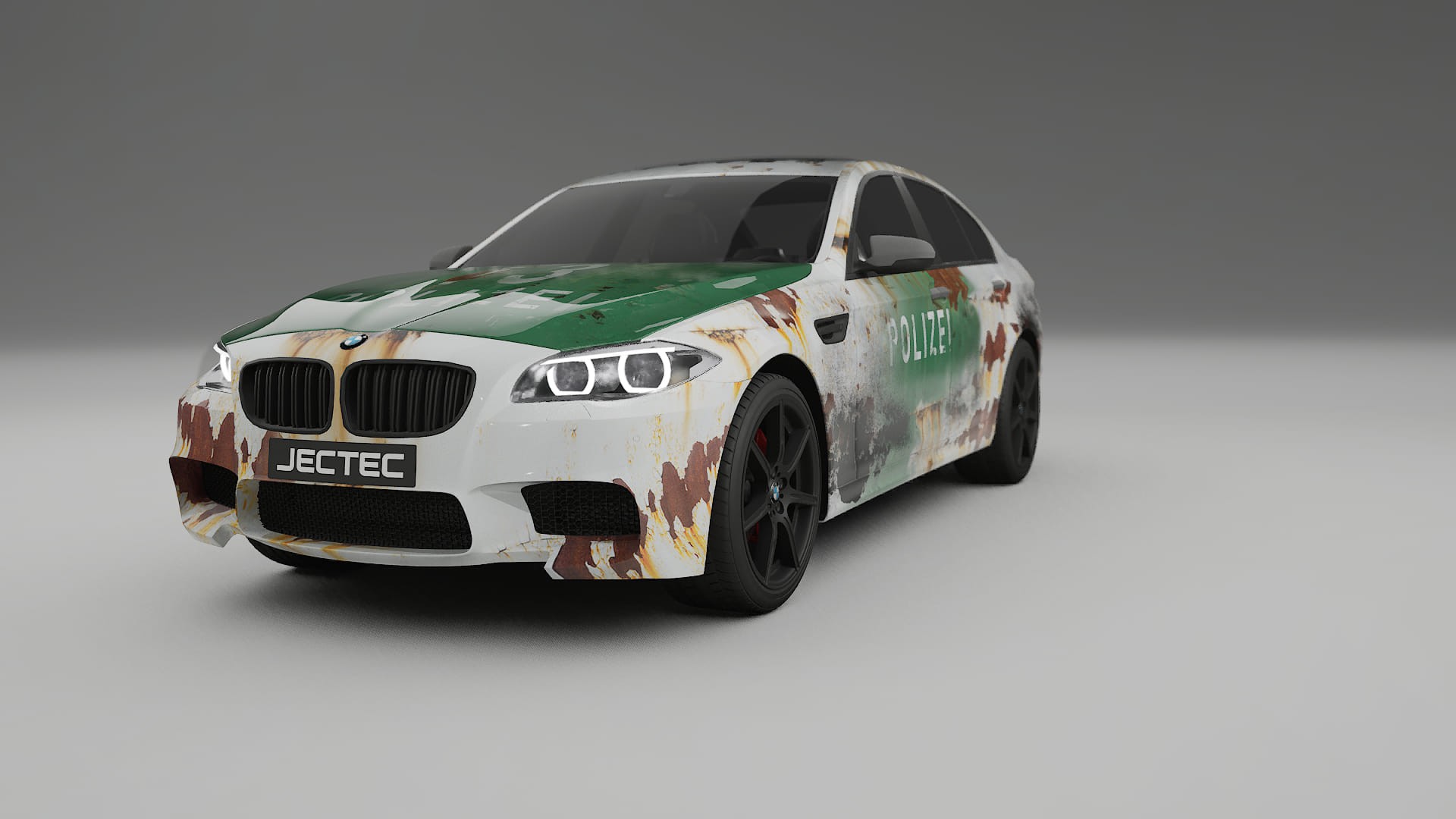 BMW M5 F10 COBRA 11 – Designad Wrap PPF-sats i utskrivbar polyuretanfilm