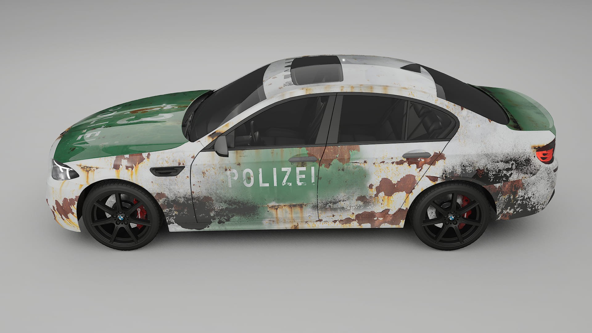 BMW M5 F10 COBRA 11 – Designad Wrap PPF-sats i utskrivbar polyuretanfilm