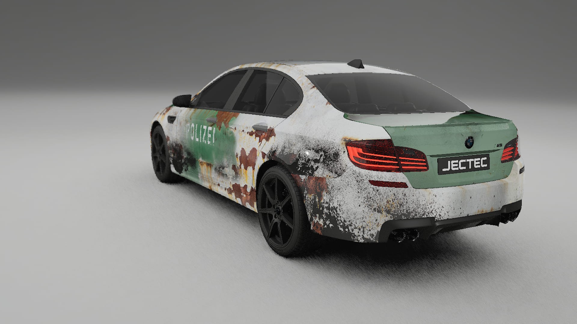 BMW M5 F10 COBRA 11 – Designad Wrap PPF-sats i utskrivbar polyuretanfilm