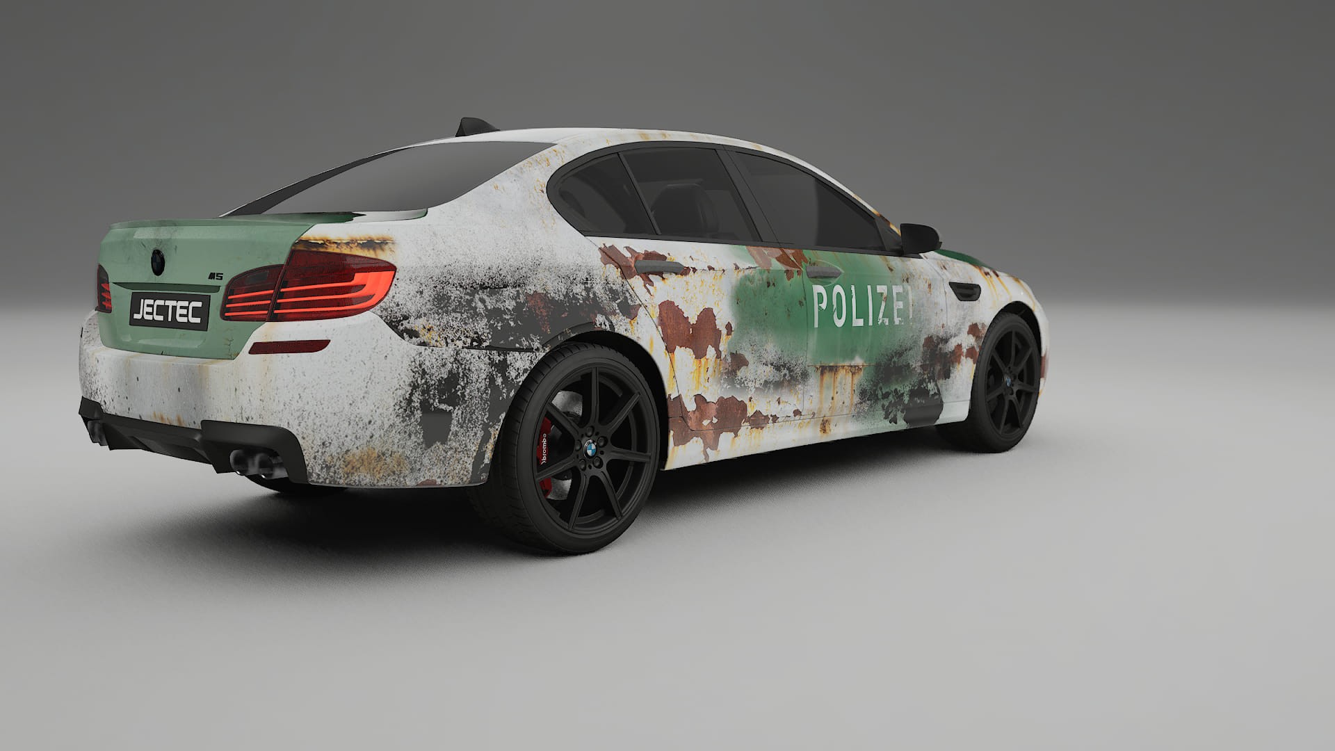 BMW M5 F10 COBRA 11 – Designad Wrap PPF-sats i utskrivbar polyuretanfilm