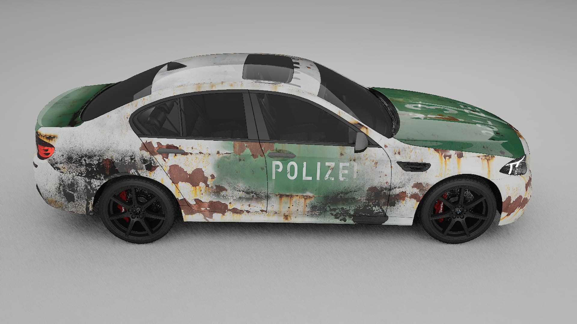 BMW M5 F10 COBRA 11 – Designad Wrap PPF-sats i utskrivbar polyuretanfilm