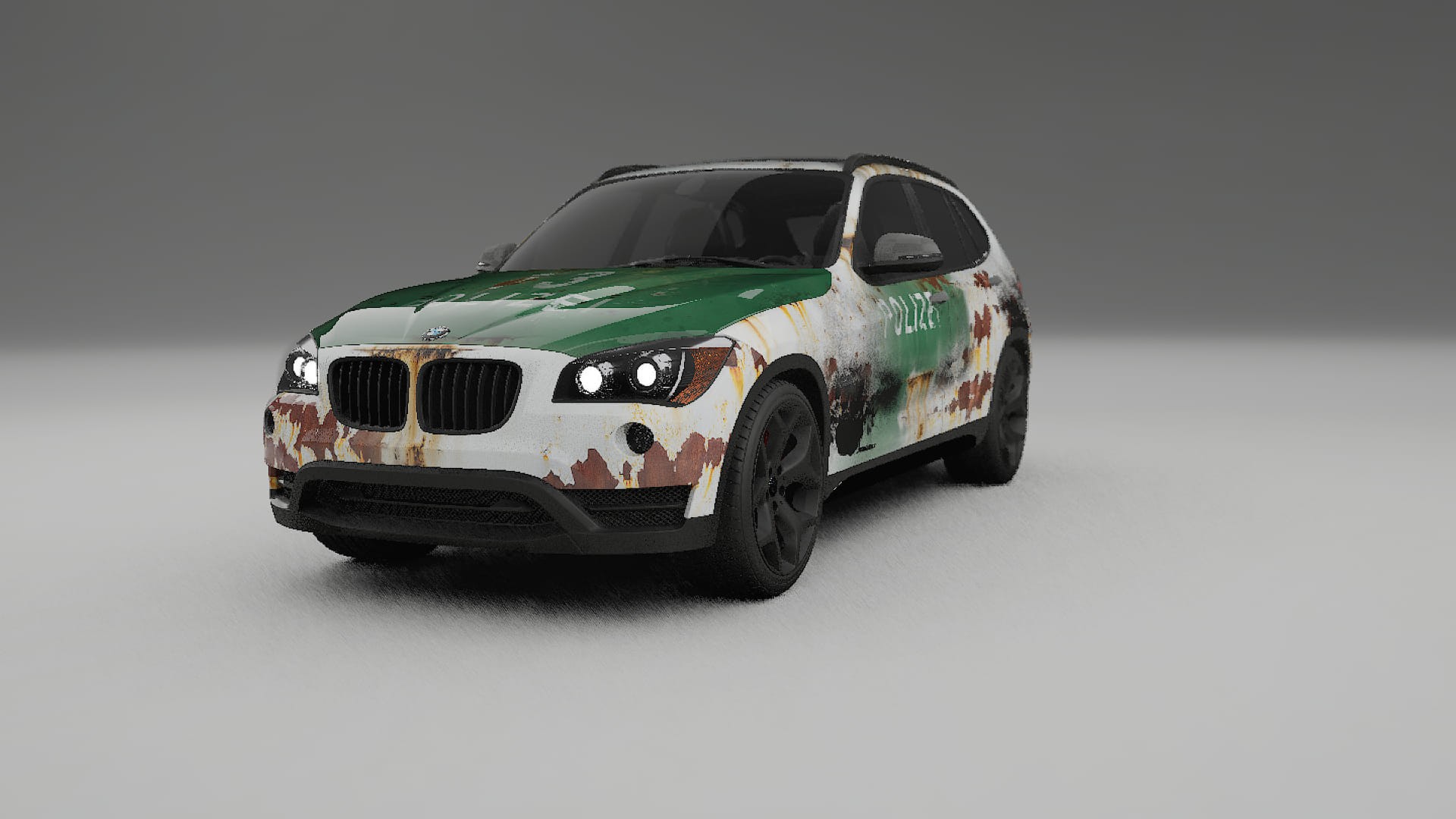 BMW X1 E84 COBRA 11 – Designad Wrap PPF-sats i utskrivbar polyuretanfilm