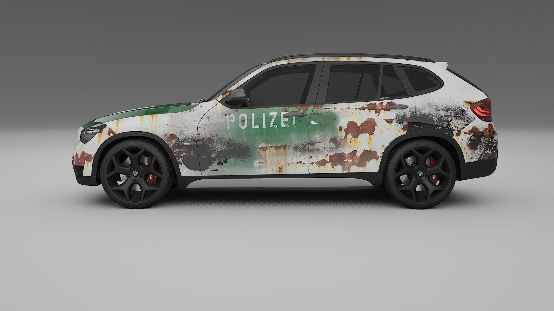 BMW X1 E84 COBRA 11 – Designad Wrap PPF-sats i utskrivbar polyuretanfilm