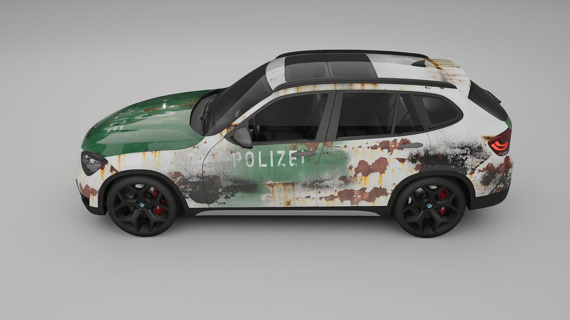 BMW X1 E84 COBRA 11 – Designad Wrap PPF-sats i utskrivbar polyuretanfilm