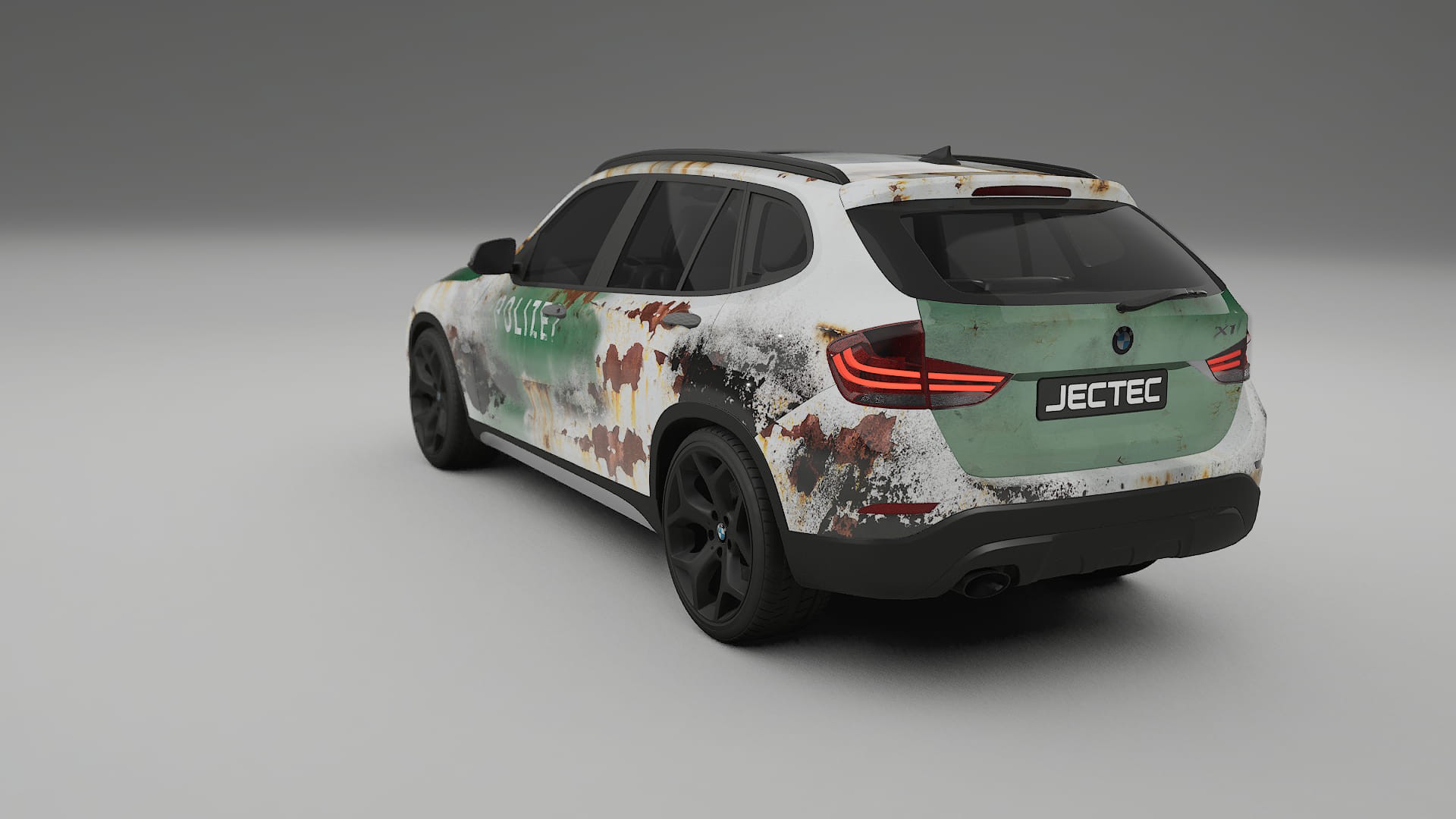 BMW X1 E84 COBRA 11 – Designad Wrap PPF-sats i utskrivbar polyuretanfilm