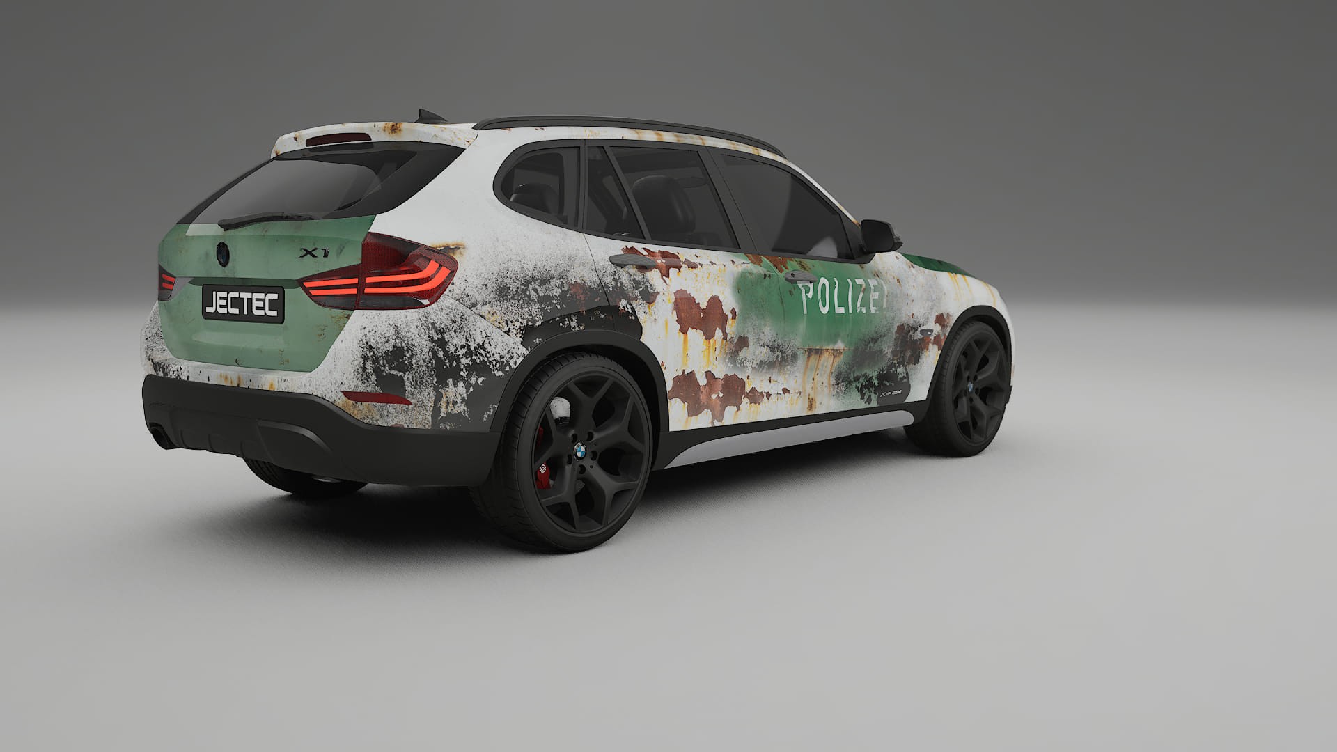 BMW X1 E84 COBRA 11 – Designad Wrap PPF-sats i utskrivbar polyuretanfilm