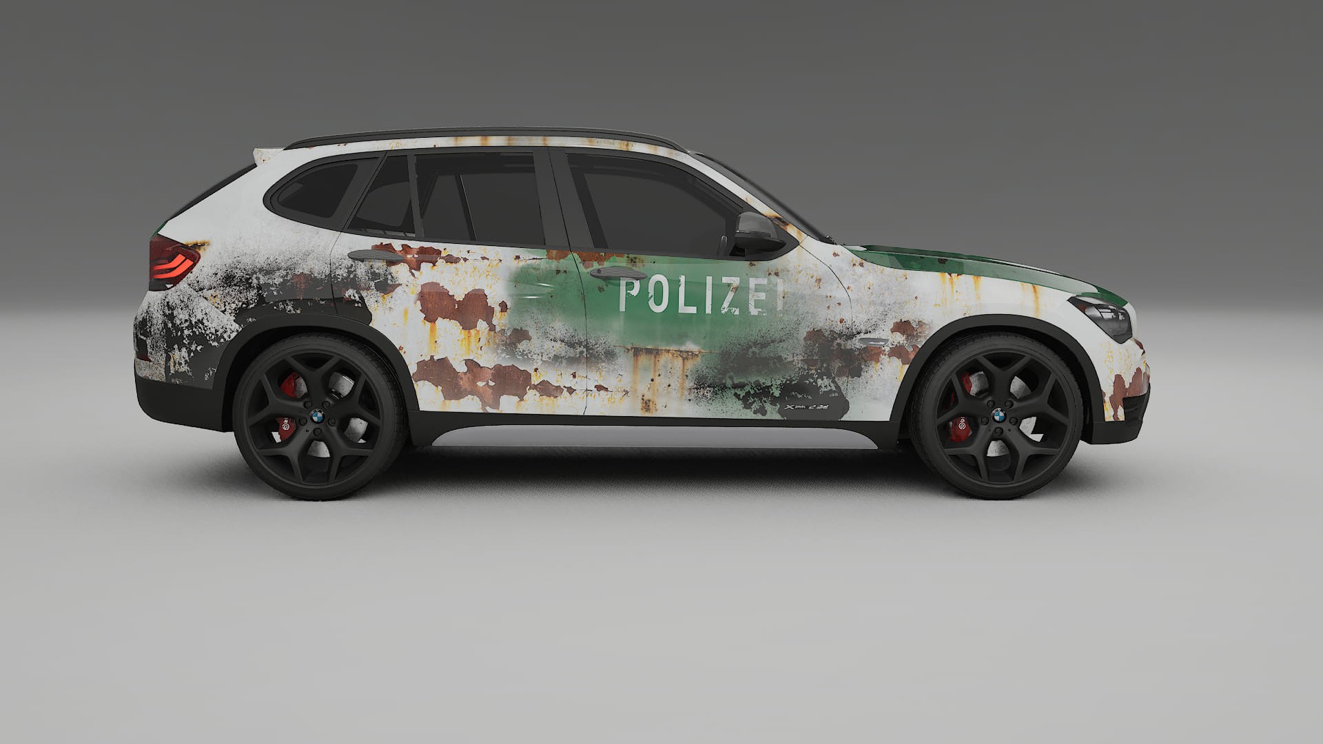 BMW X1 E84 COBRA 11 – Designad Wrap PPF-sats i utskrivbar polyuretanfilm