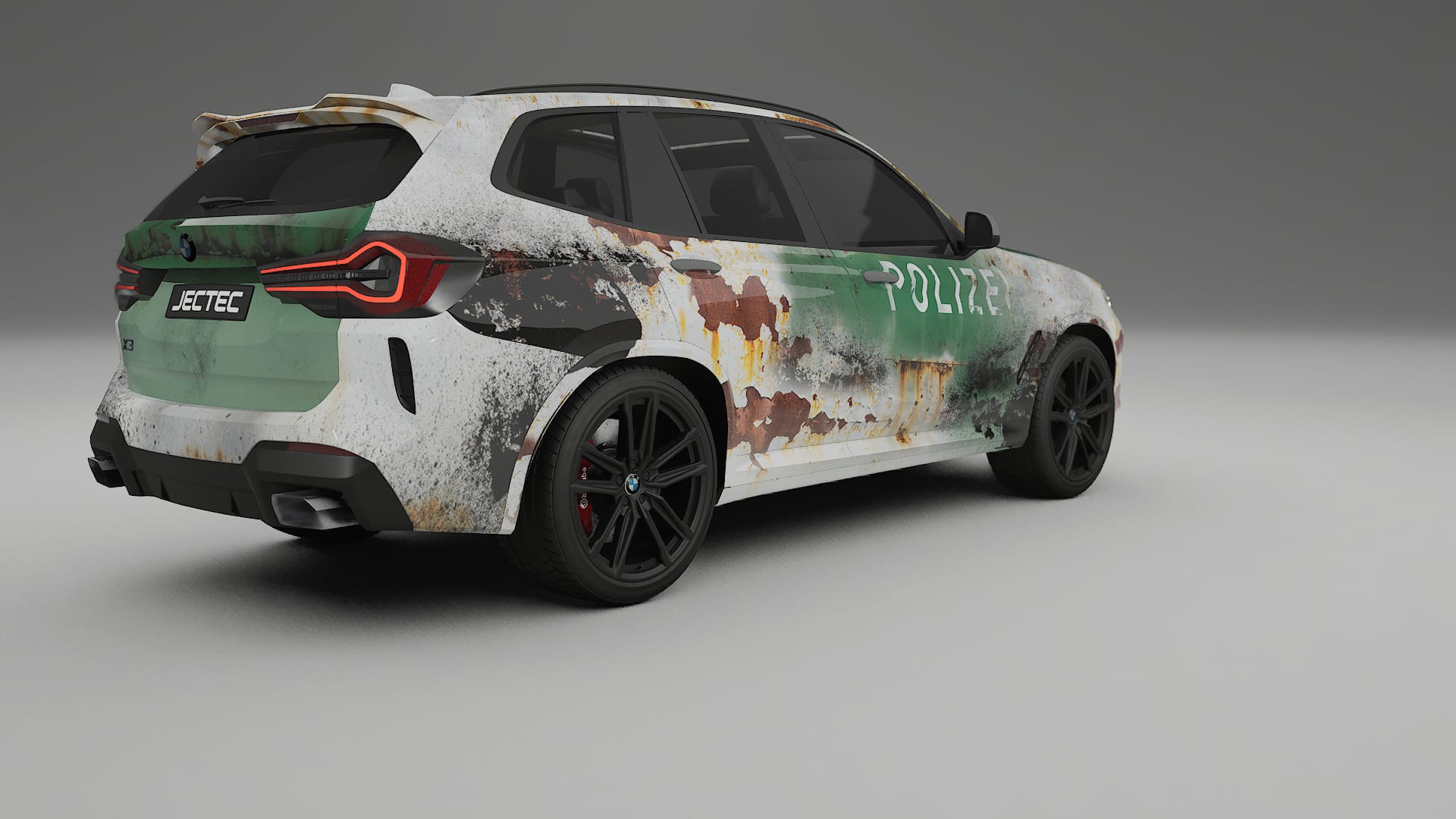 BMW X3 G01 facelift COBRA 11 – Designad Wrap PPF-sats i utskrivbar polyuretanfilm