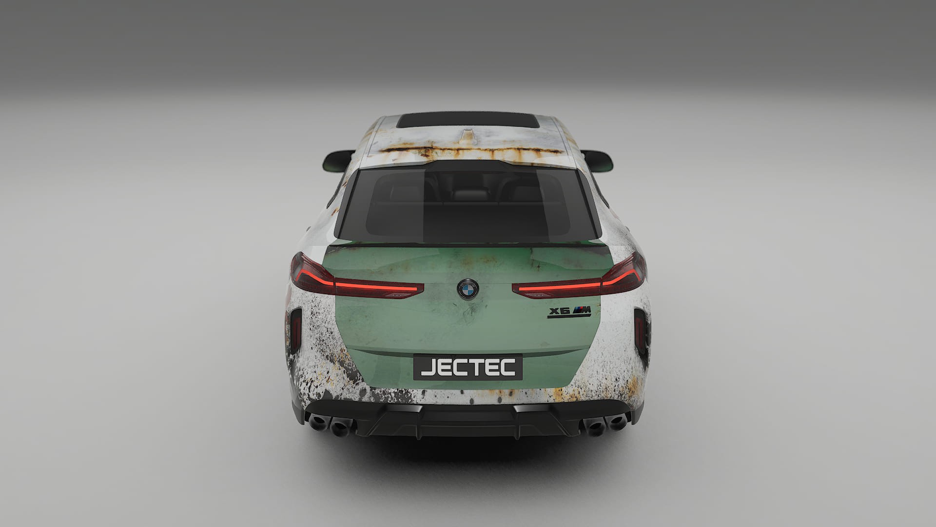 BMW X6 F96 Competition COBRA 11 – Designad Wrap PPF-sats i utskrivbar polyuretanfilm