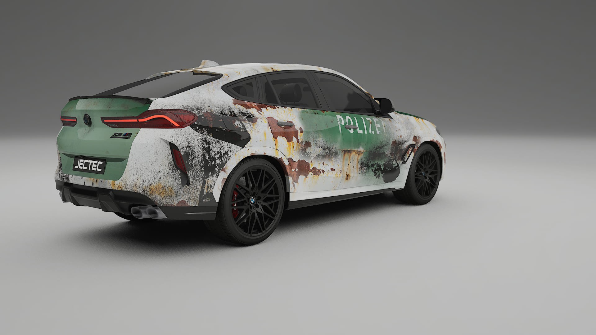 BMW X6 F96 Competition COBRA 11 – Designad Wrap PPF-sats i utskrivbar polyuretanfilm