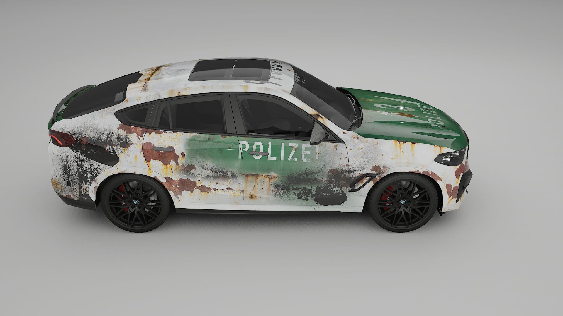 BMW X6 F96 Competition COBRA 11 – Designad Wrap PPF-sats i utskrivbar polyuretanfilm