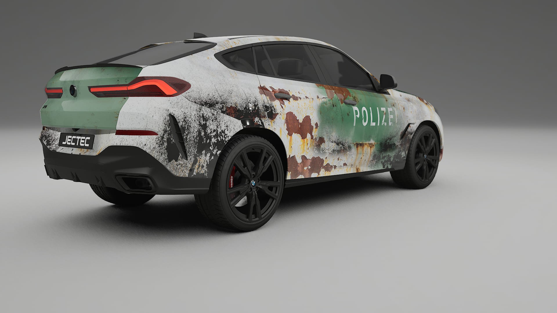 BMW X6 G06 F96 COBRA 11 – Designad Wrap PPF-sats i utskrivbar polyuretanfilm