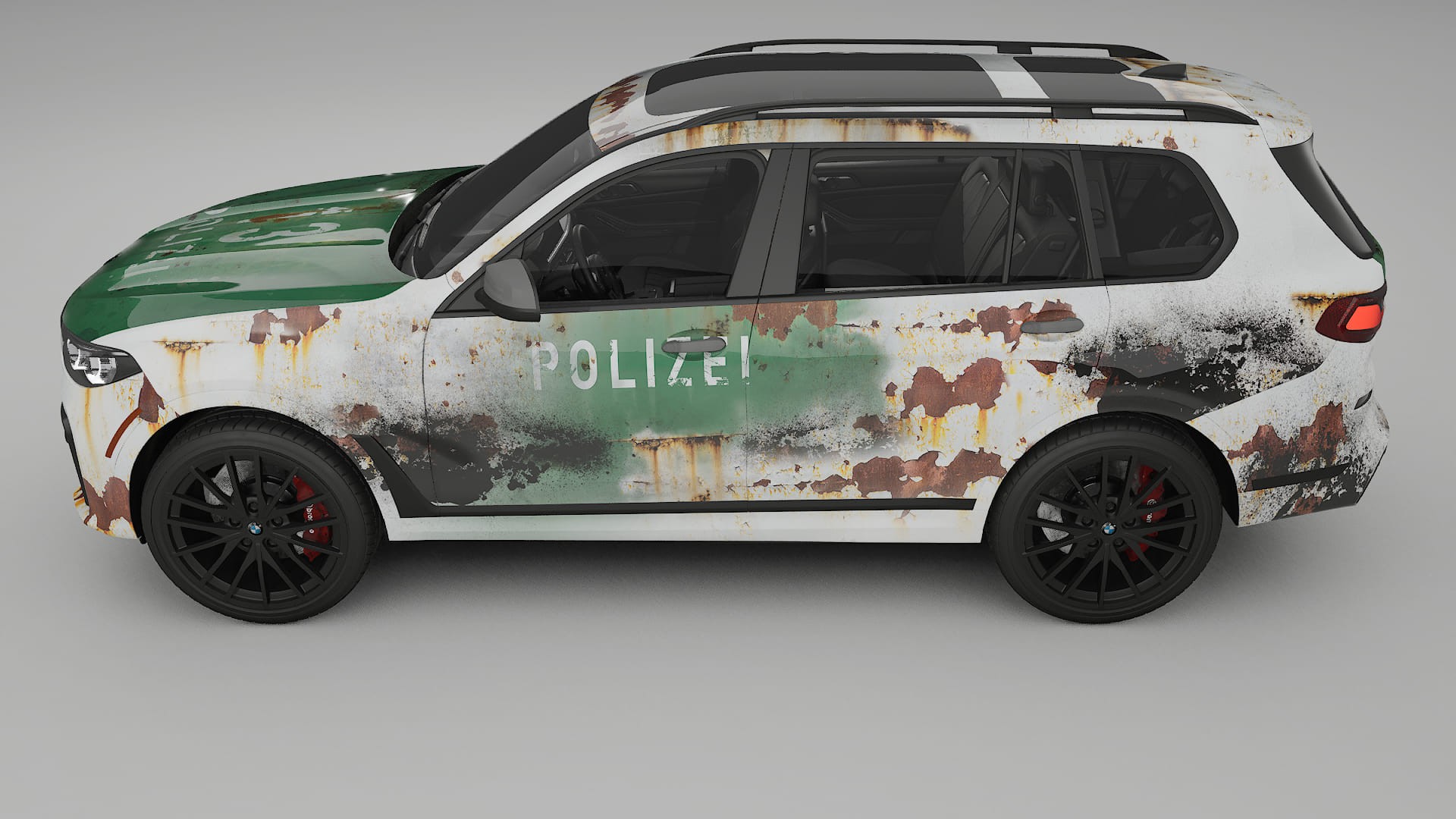 BMW X7 M G07 COBRA 11 – Designad Wrap PPF-sats i utskrivbar polyuretanfilm