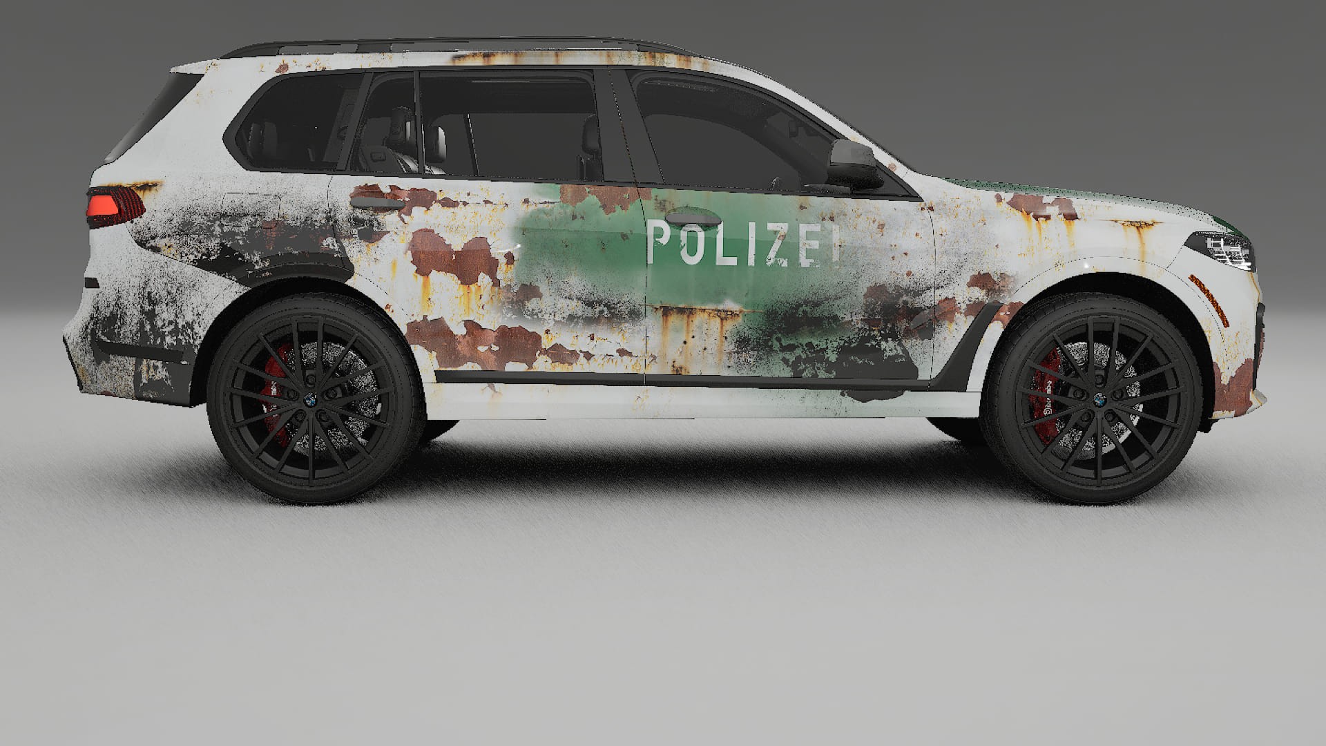 BMW X7 M G07 COBRA 11 – Designad Wrap PPF-sats i utskrivbar polyuretanfilm