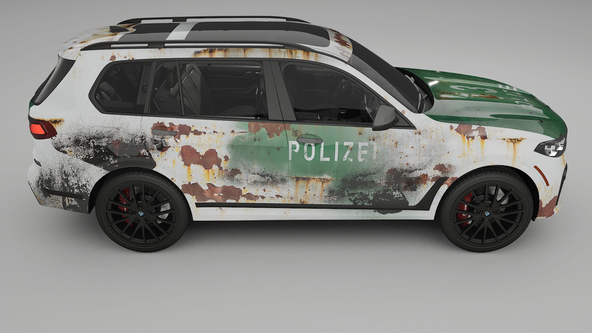 BMW X7 M G07 COBRA 11 – Designad Wrap PPF-sats i utskrivbar polyuretanfilm