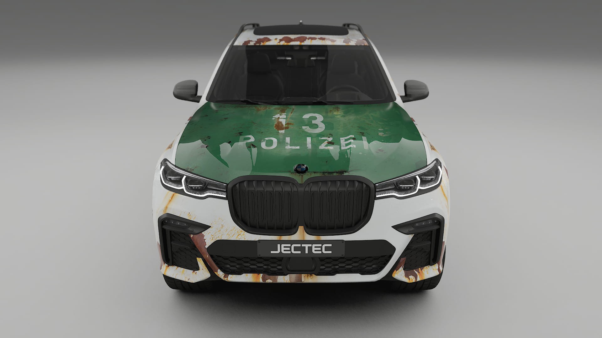 BMW X7 M G07 COBRA 11 – Designad Wrap PPF-sats i utskrivbar polyuretanfilm