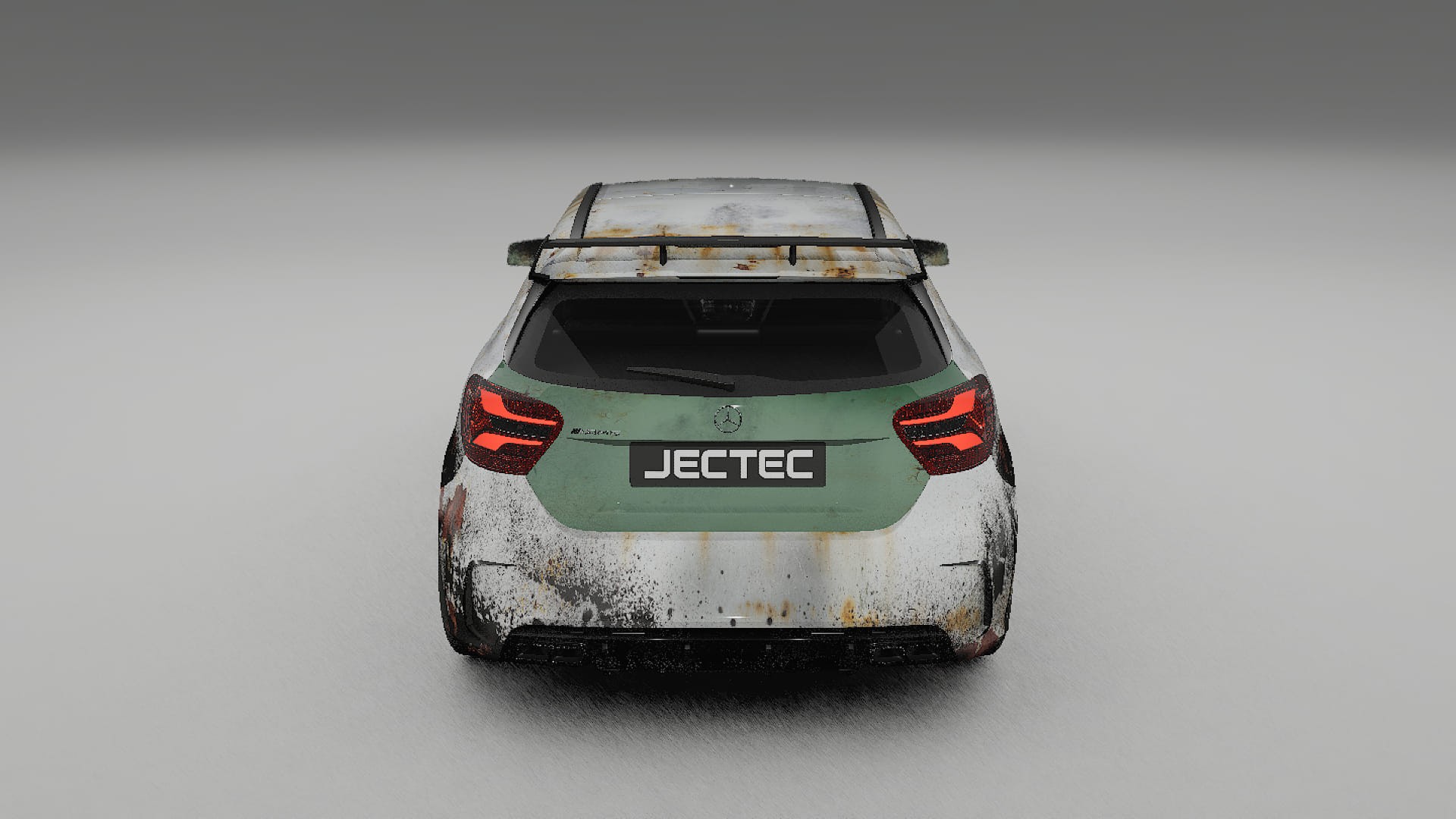 Mercedes A45 AMG W176 COBRA 11 – Designad Wrap PPF-sats i utskrivbar polyuretanfilm