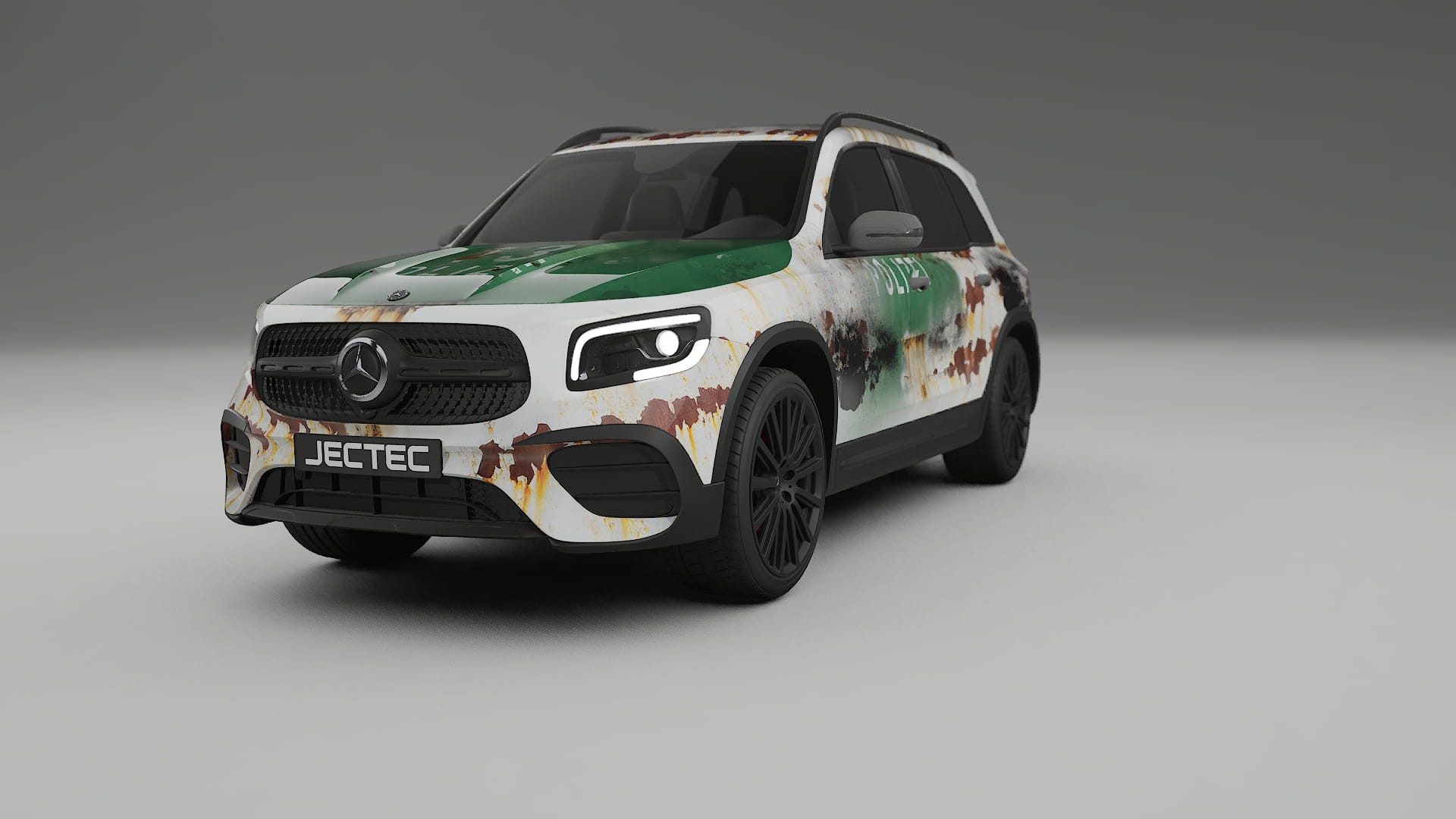Mercedes AMG GLB COBRA 11 – Designad Wrap PPF-sats i utskrivbar polyuretanfilm
