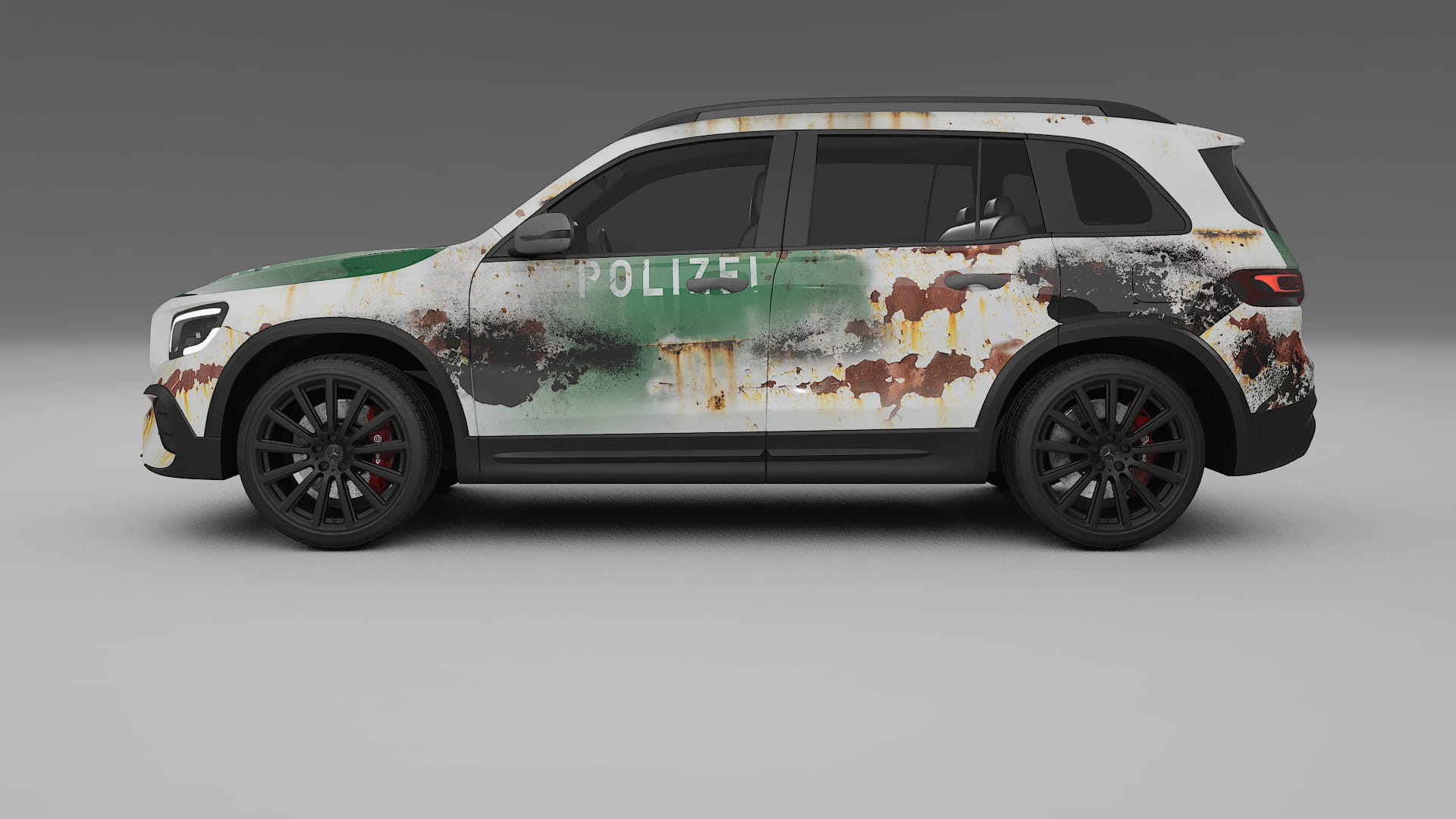 Mercedes AMG GLB COBRA 11 – Designad Wrap PPF-sats i utskrivbar polyuretanfilm
