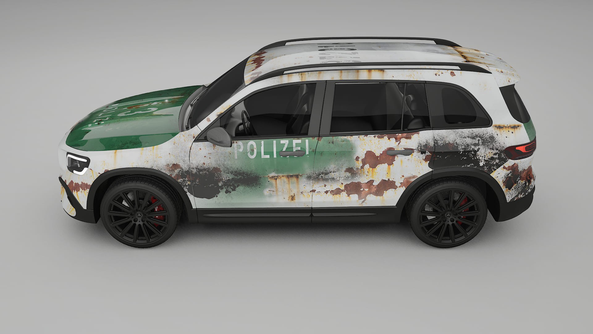Mercedes AMG GLB COBRA 11 – Designad Wrap PPF-sats i utskrivbar polyuretanfilm