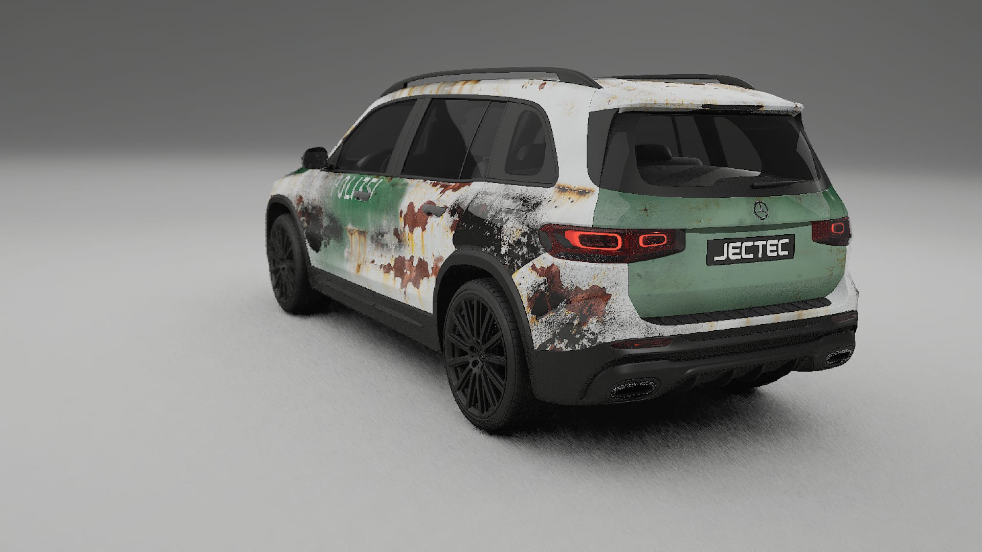 Mercedes AMG GLB COBRA 11 – Designad Wrap PPF-sats i utskrivbar polyuretanfilm