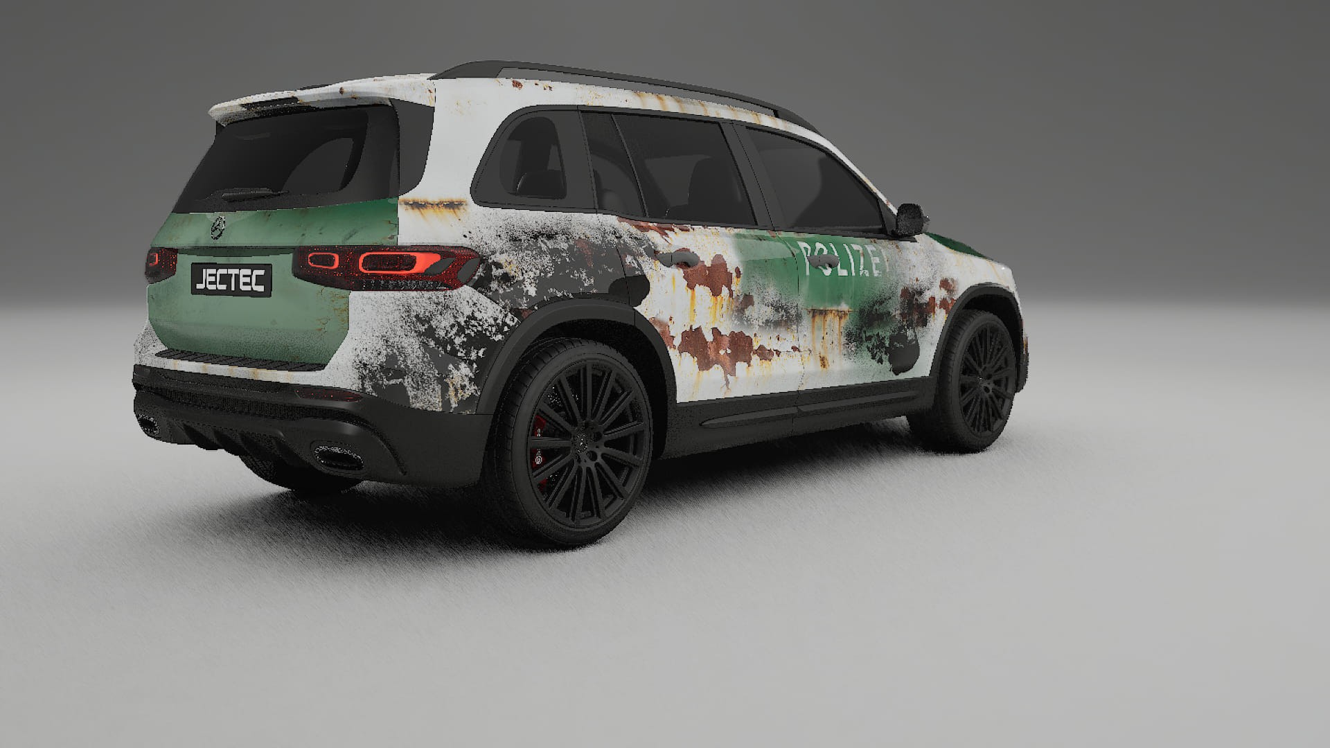 Mercedes AMG GLB COBRA 11 – Designad Wrap PPF-sats i utskrivbar polyuretanfilm