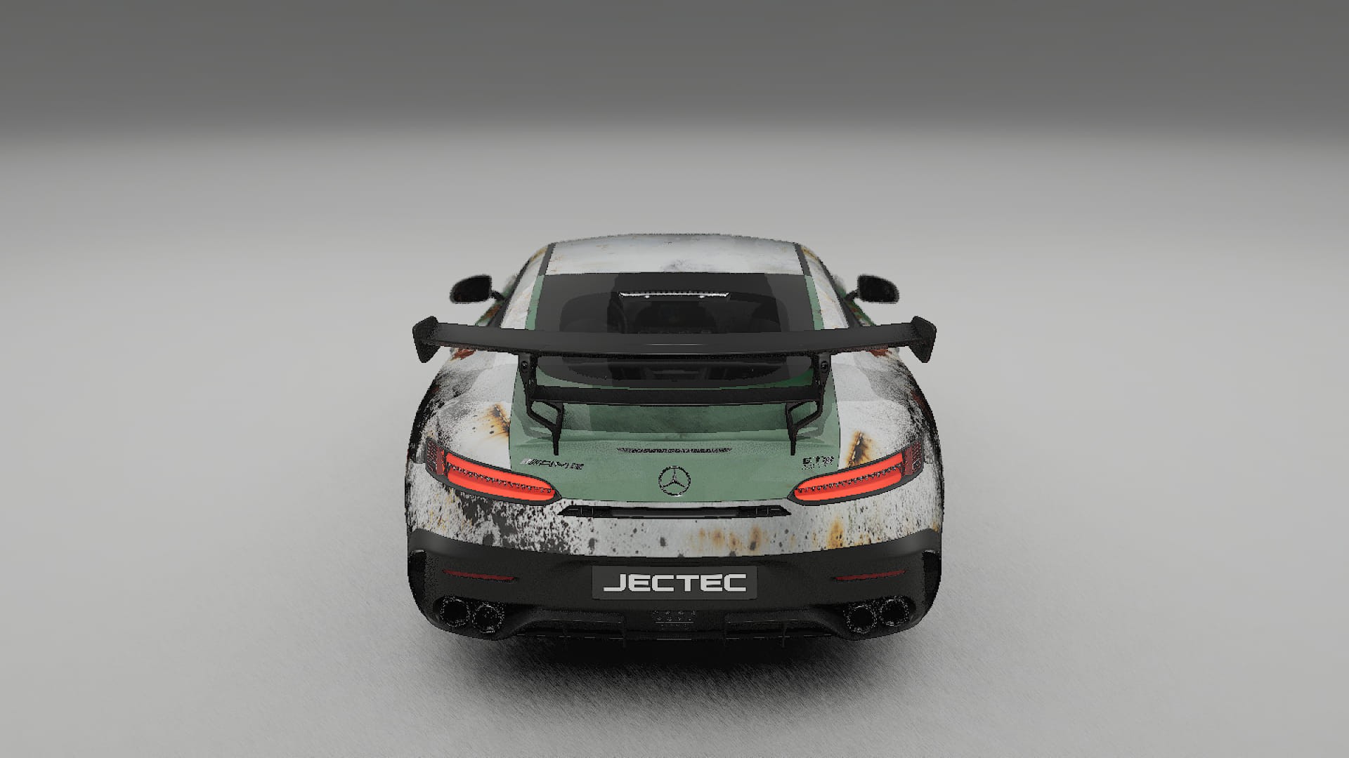 Mercedes AMG GT Black Series C192 Coupe COBRA 11 – Designad Wrap PPF-sats i utskrivbar polyuretanfilm