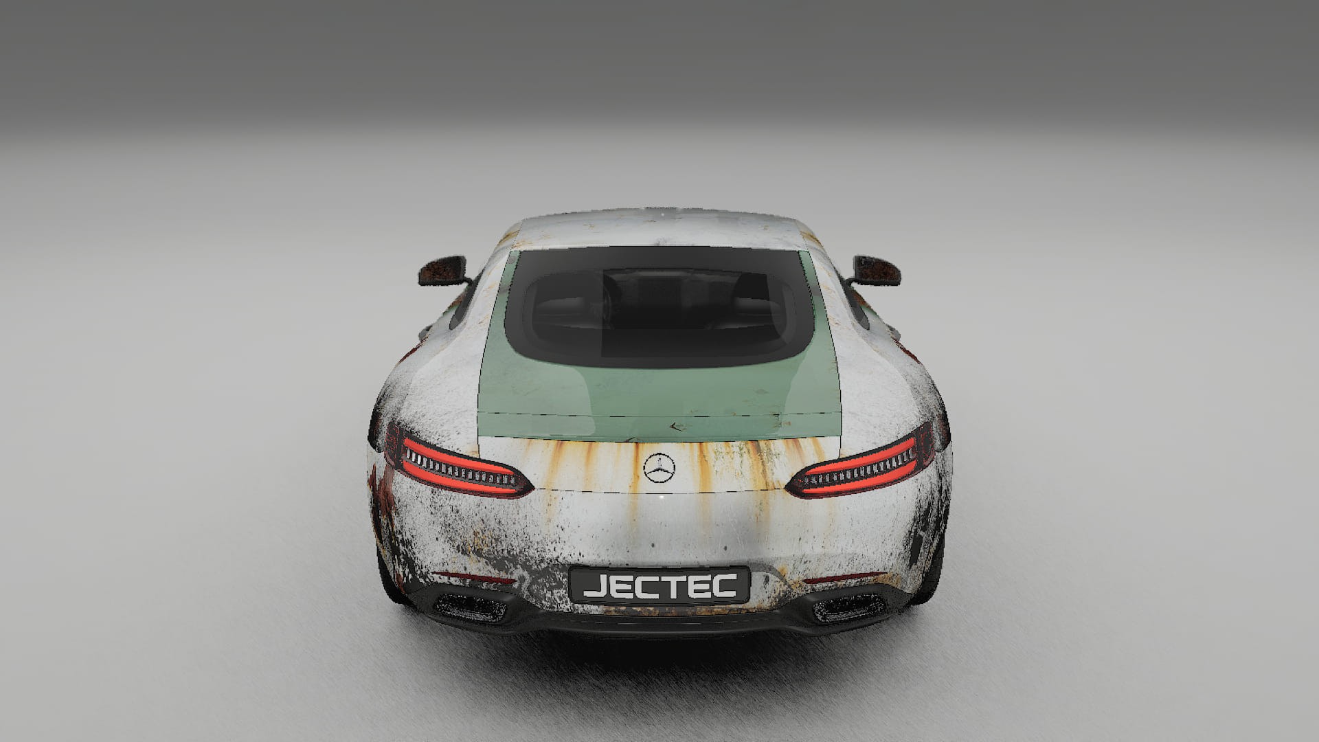 Mercedes AMG GT C190 Coupe COBRA 11 – Designad Wrap PPF-sats i utskrivbar polyuretanfilm