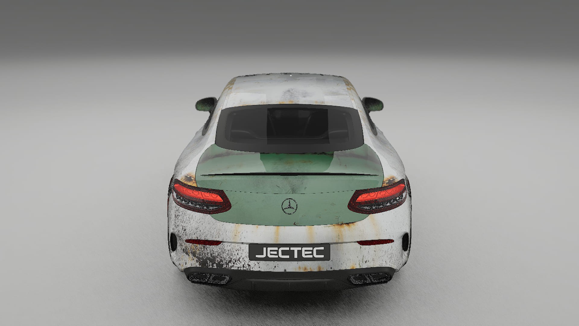 Mercedes C63 AMG W205 Coupe COBRA 11 – Designad Wrap PPF-sats i utskrivbar polyuretanfilm