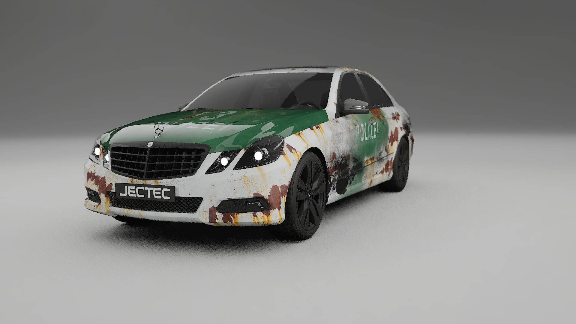 Mercedes E-class Sedan W212 Prefacelift pre-LCI COBRA 11 – Designad Wrap PPF-sats i utskrivbar polyuretanfilm