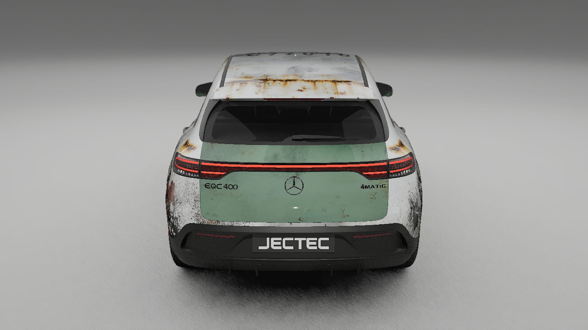 Mercedes EQC AMG COBRA 11 – Designad Wrap PPF-sats i utskrivbar polyuretanfilm