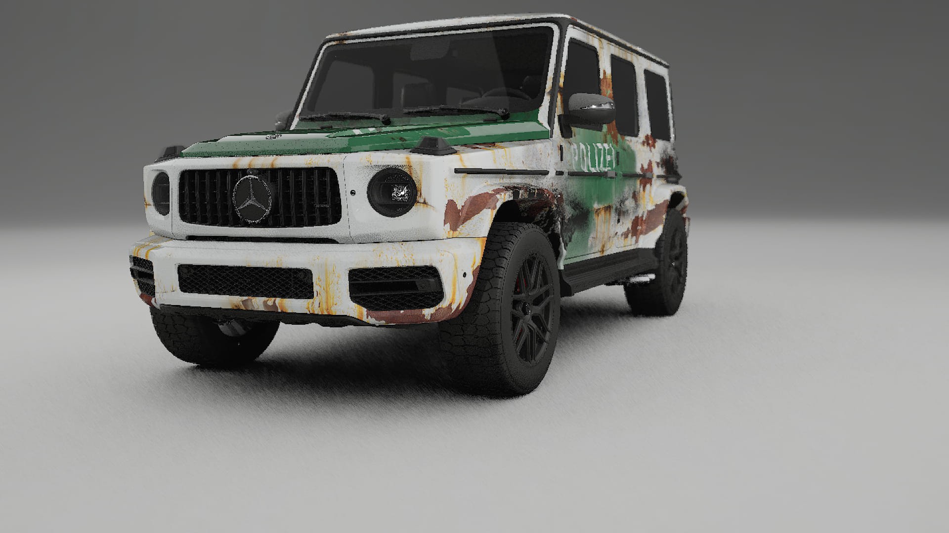 Mercedes G63 AMG W463A COBRA 11 – Designad Wrap PPF-sats i utskrivbar polyuretanfilm