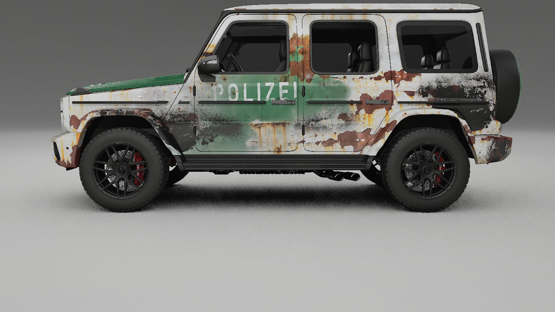 Mercedes G63 AMG W463A COBRA 11 – Designad Wrap PPF-sats i utskrivbar polyuretanfilm