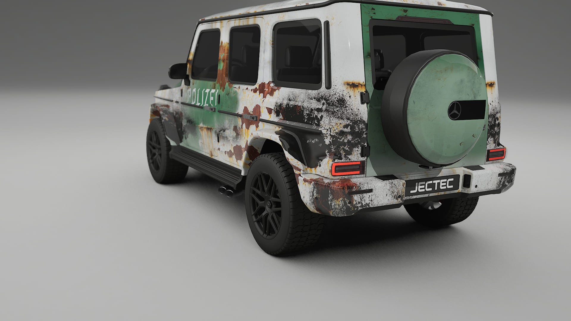 Mercedes G63 AMG W463A COBRA 11 – Designad Wrap PPF-sats i utskrivbar polyuretanfilm