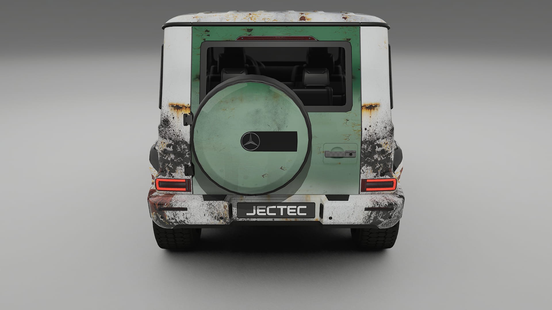 Mercedes G63 AMG W463A COBRA 11 – Designad Wrap PPF-sats i utskrivbar polyuretanfilm