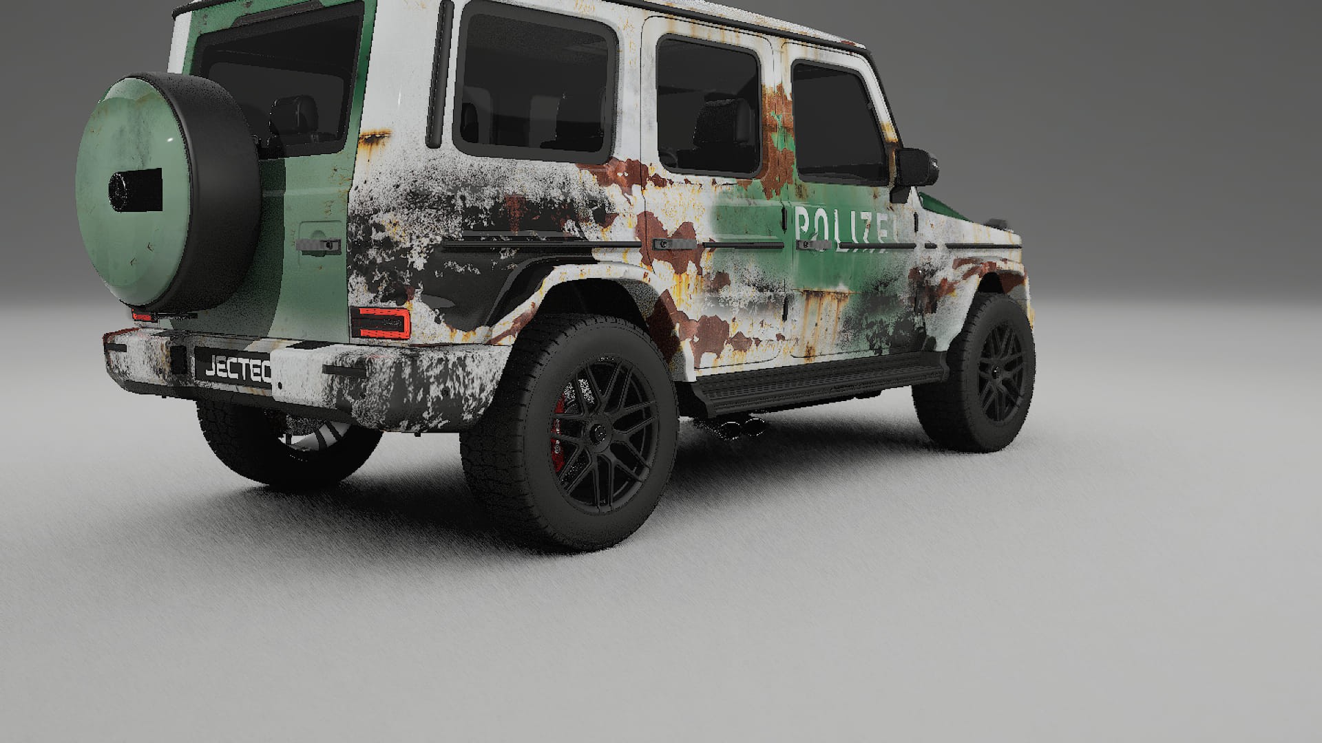Mercedes G63 AMG W463A COBRA 11 – Designad Wrap PPF-sats i utskrivbar polyuretanfilm