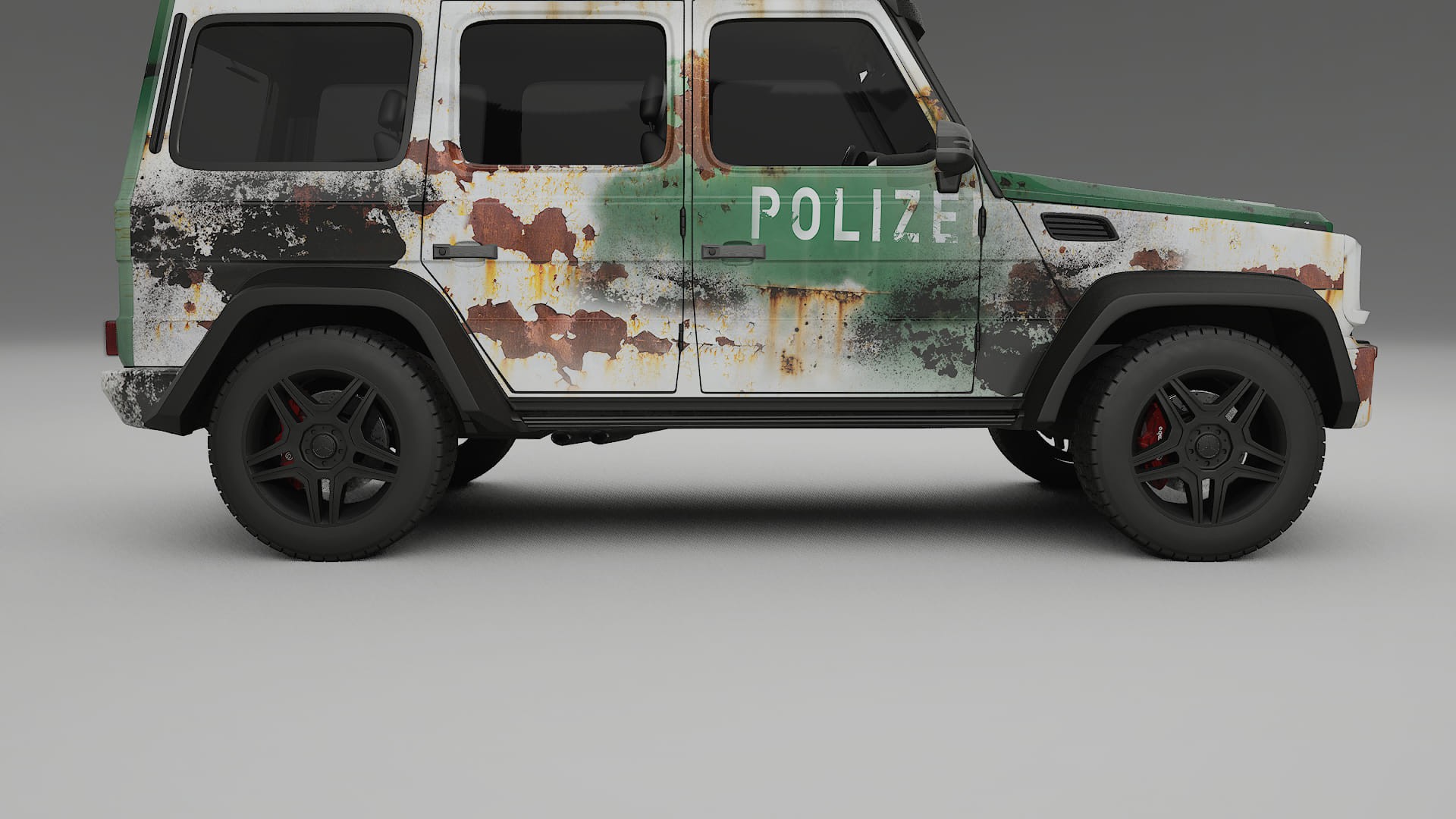 Mercedes G-class 4x4 W463 COBRA 11 – Designad Wrap PPF-sats i utskrivbar polyuretanfilm